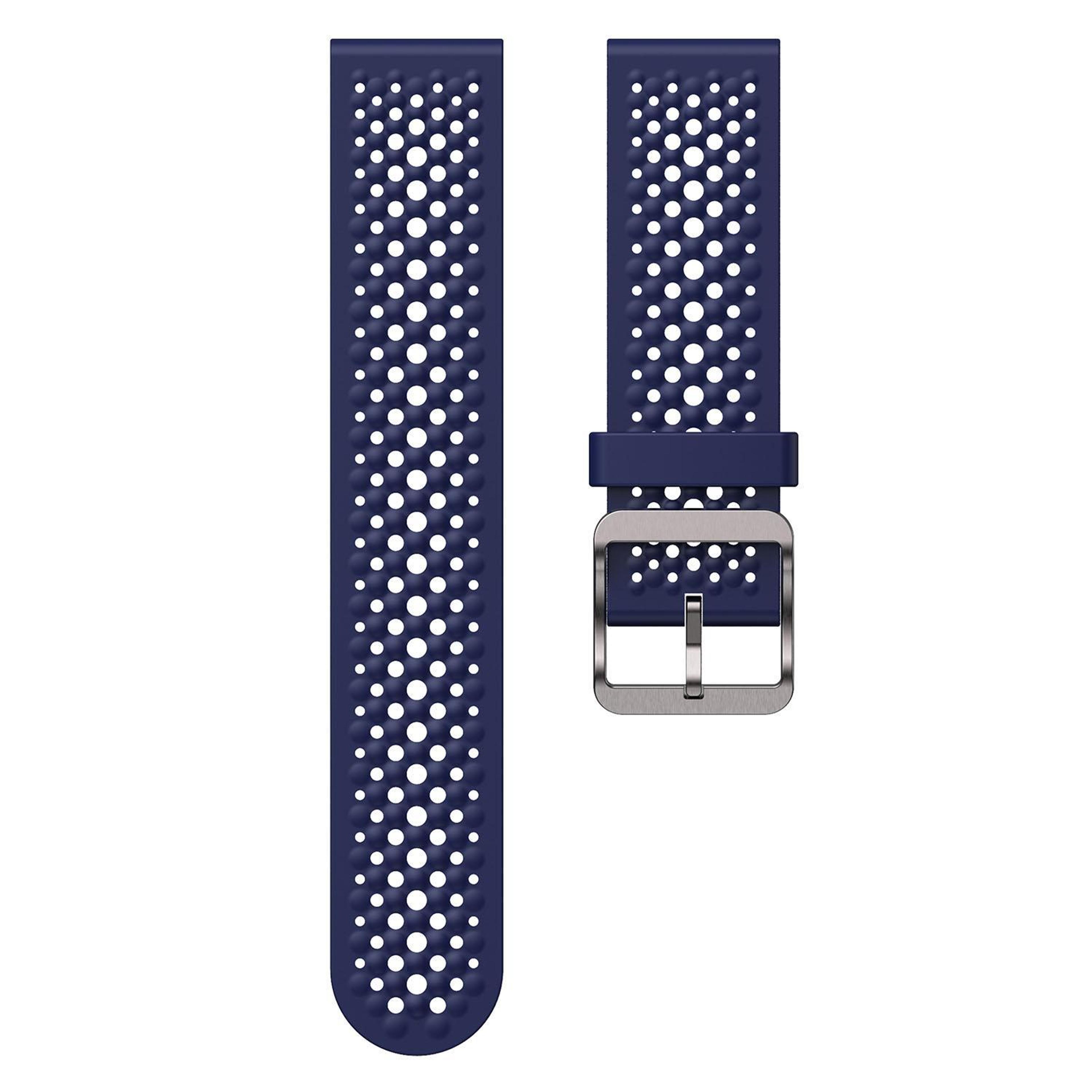 Breathable Silicone Watch Band Sport Replacement Strap With Pin Buckle 3