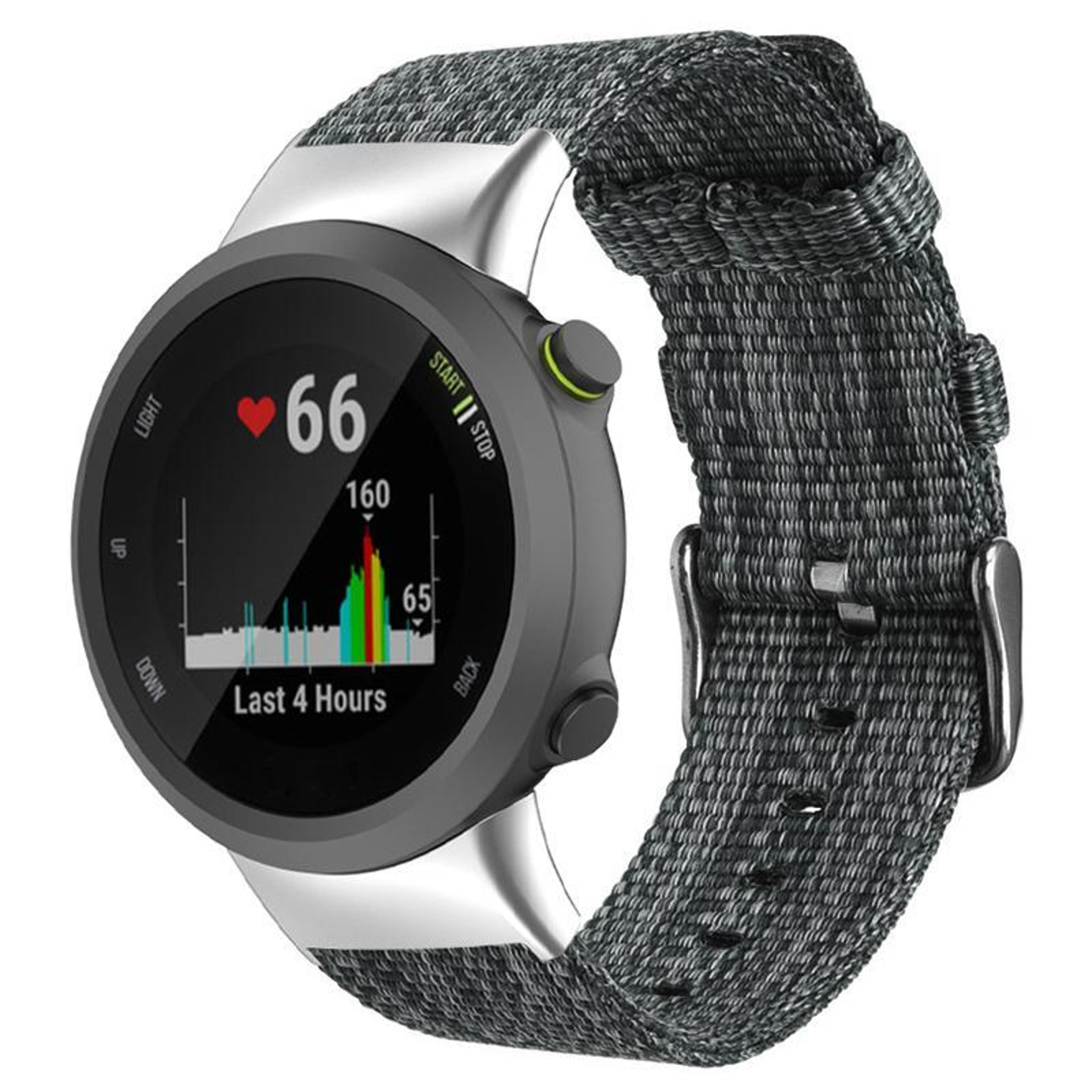 XDfind Garmin Forerunner Band Nylon Canvas Watch Strap For Garmin 45S Swim 2 12