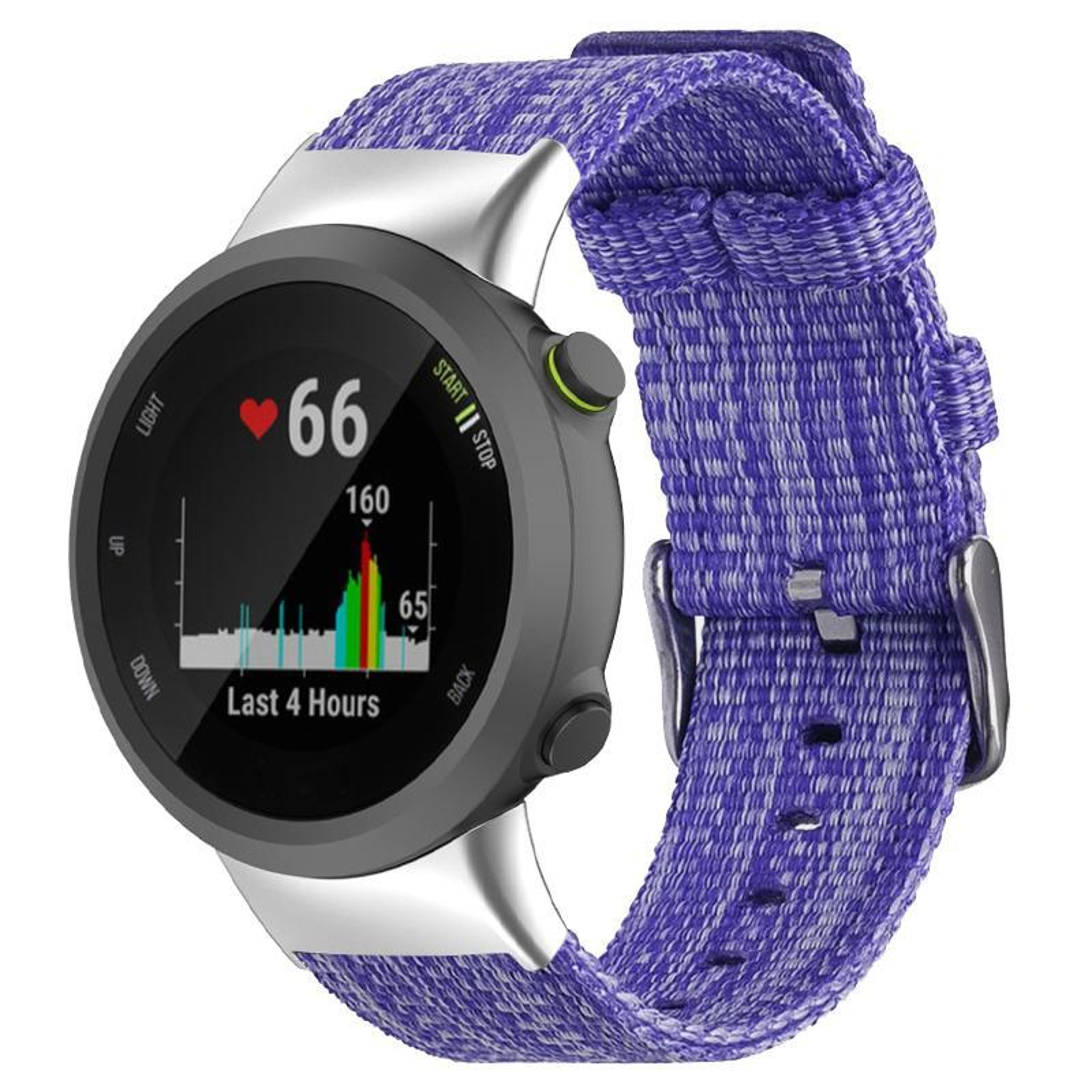 XDfind Garmin Forerunner Band Nylon Canvas Watch Strap For Garmin 45S Swim 2 11