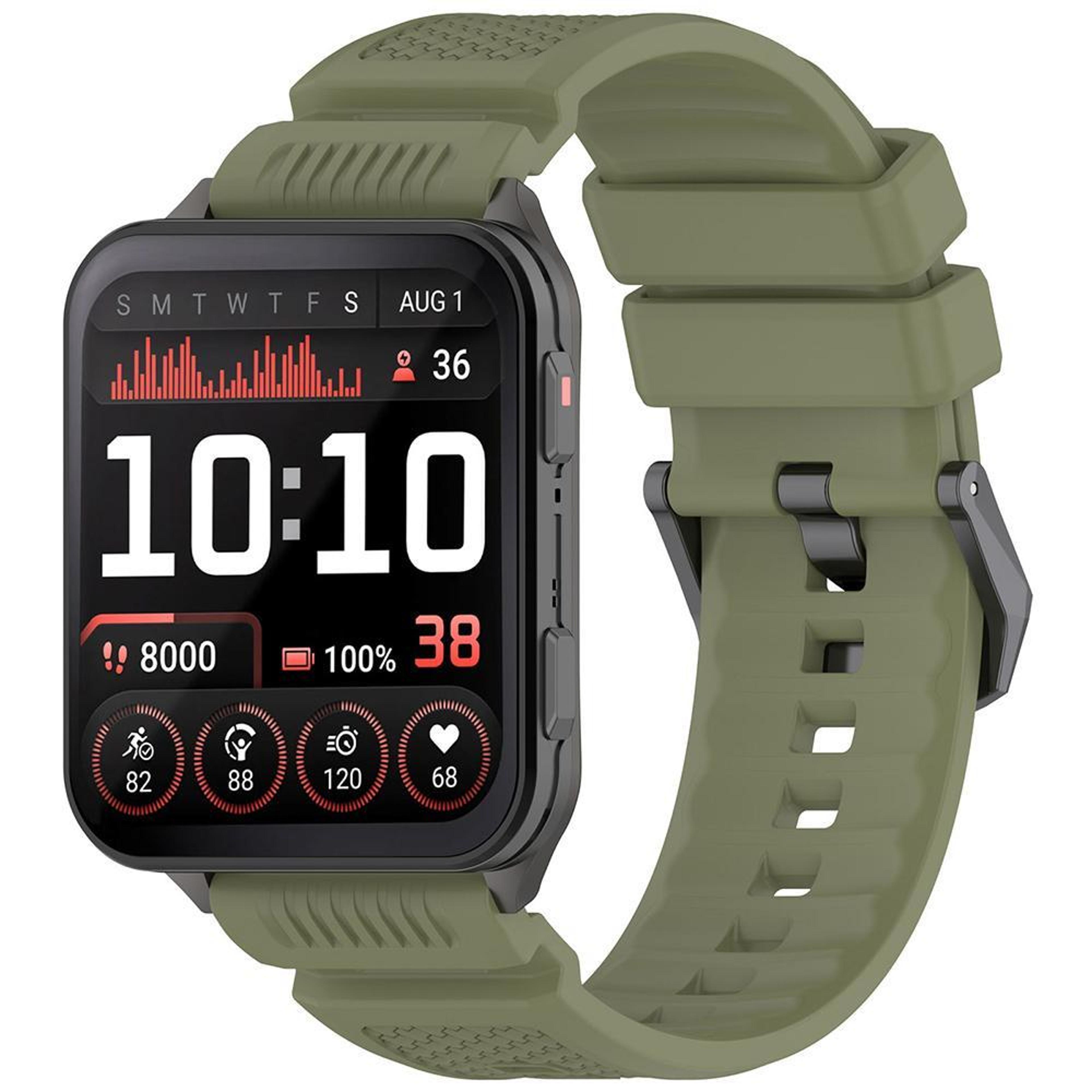 Garmin Venu X1 Armor Silicone Watch Band Soft Sport Replacement Strap 10