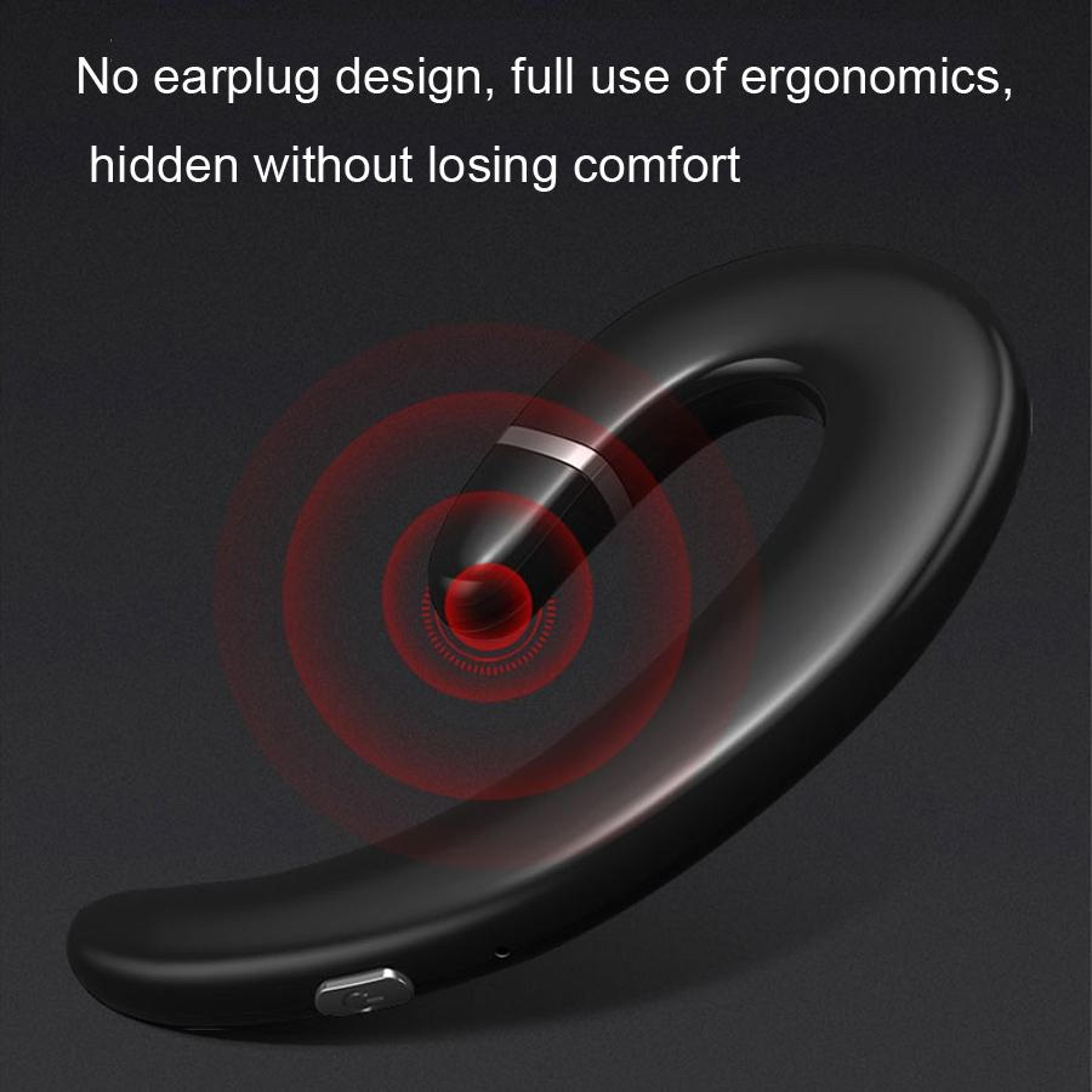 Bluetooth Headset With Ear Hook Noise Cancelling Mic Waterproof Wireless Earphone For Android IPhon 10