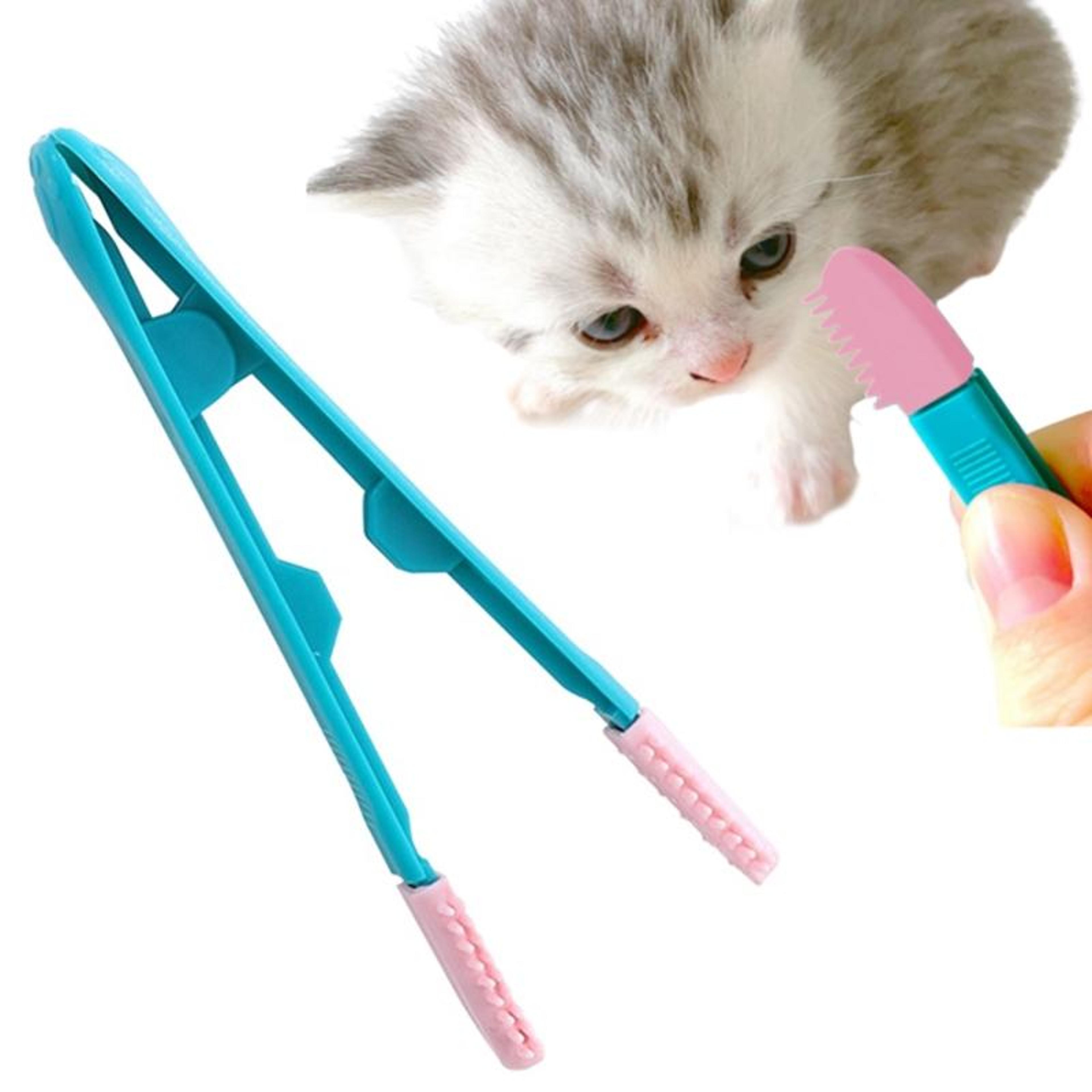 Cat Eye Brush Pet Grooming Tool With Eye Cleaner And Hair Knot Remover 6