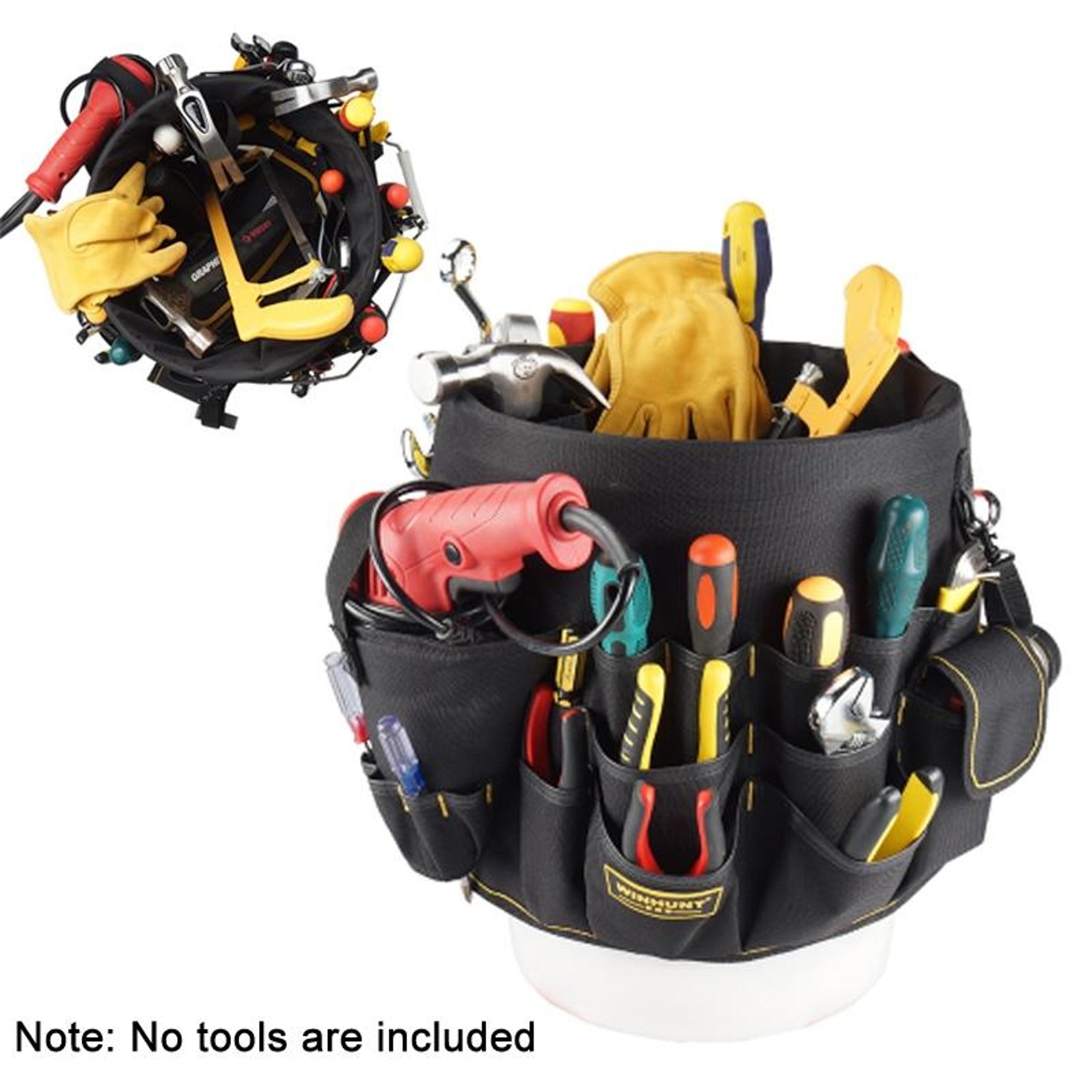Heavy Duty Tool Organizer Bag Multi Pocket Hardware Tool Bag For Repair And DIY Storage 3