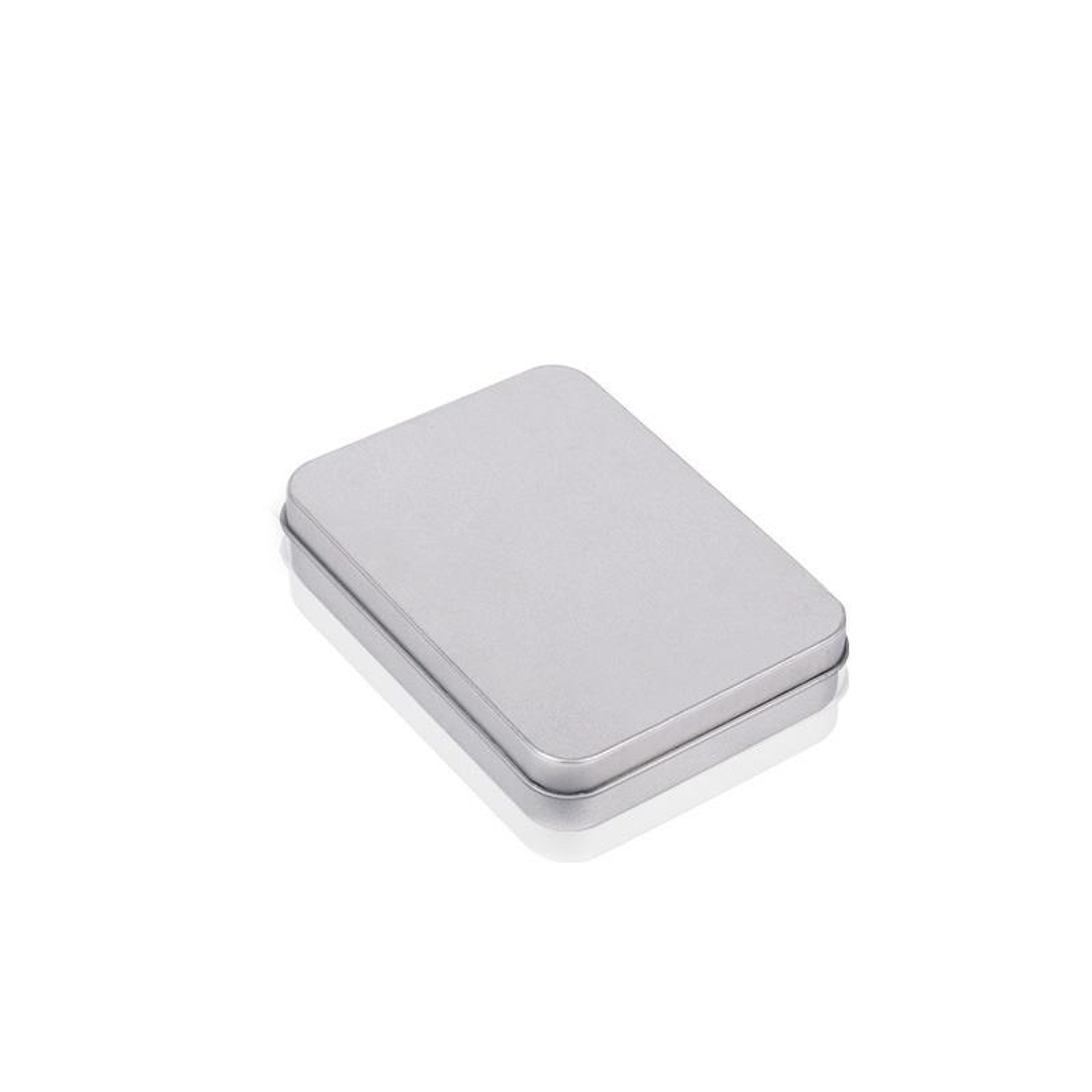Premium Metal Business Card Holder Tinplate Storage Box With Flip Lid For Cards Cash Small Essentia 6