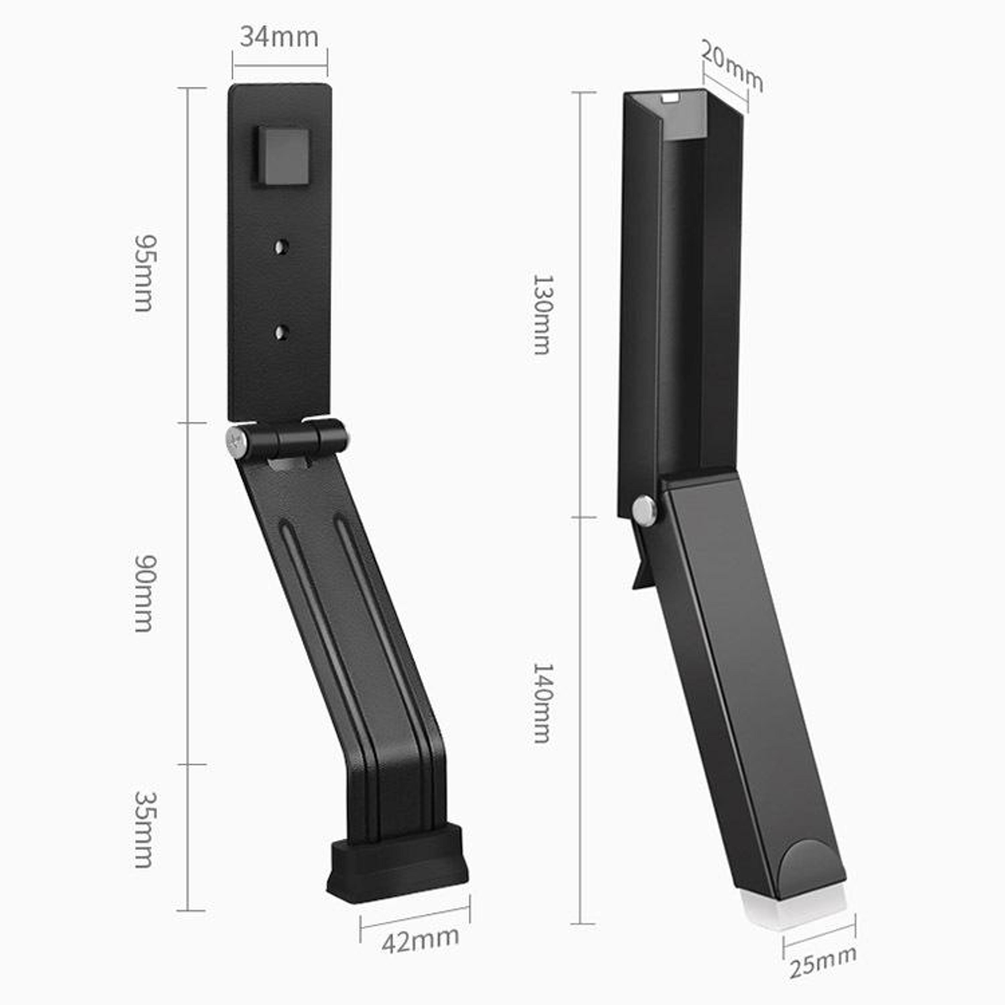 Heavy Duty Magnetic Door Stopper Pedal Operated Door Holder For Bottom Mounted Doors 6