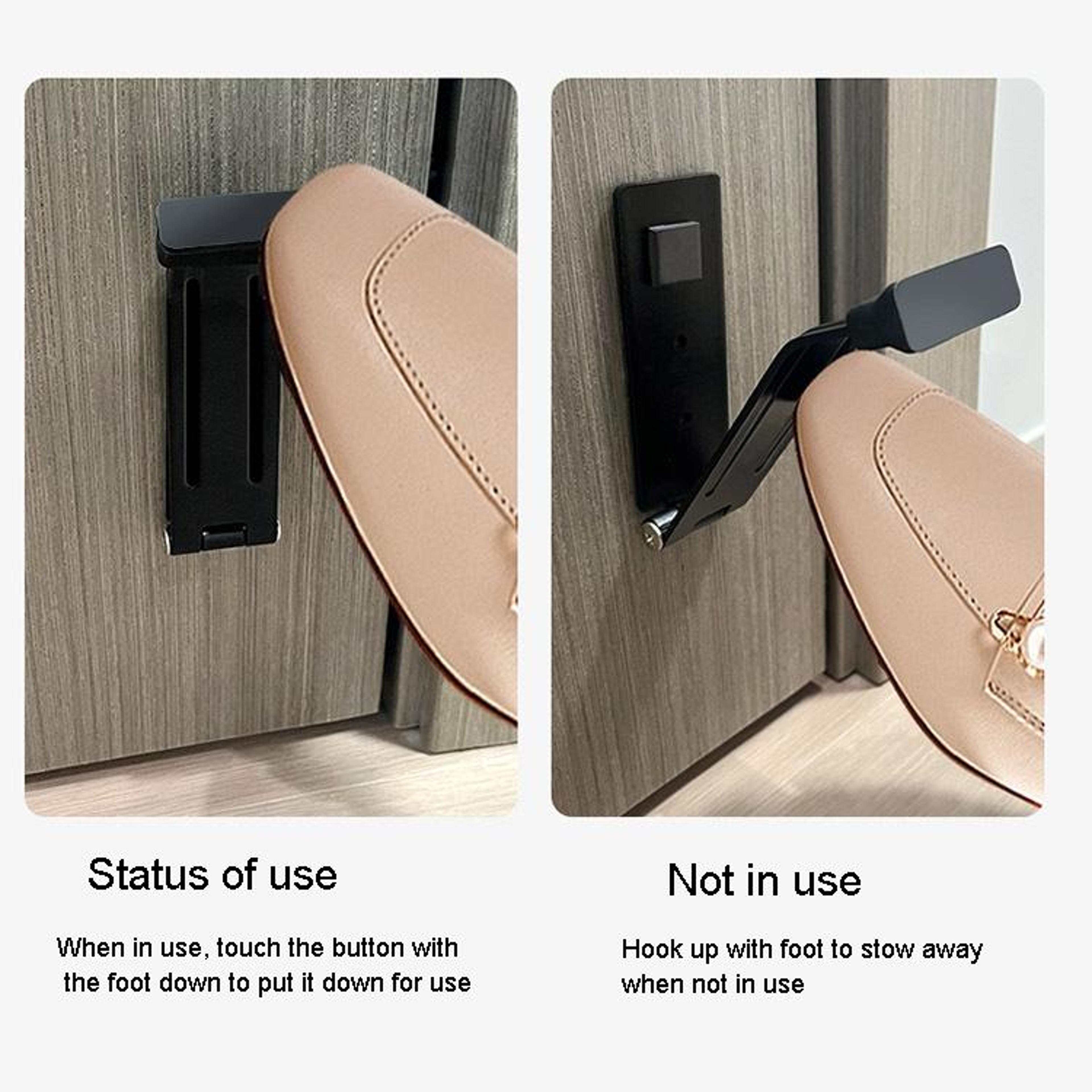 Heavy Duty Magnetic Door Stopper Pedal Operated Door Holder For Bottom Mounted Doors 1