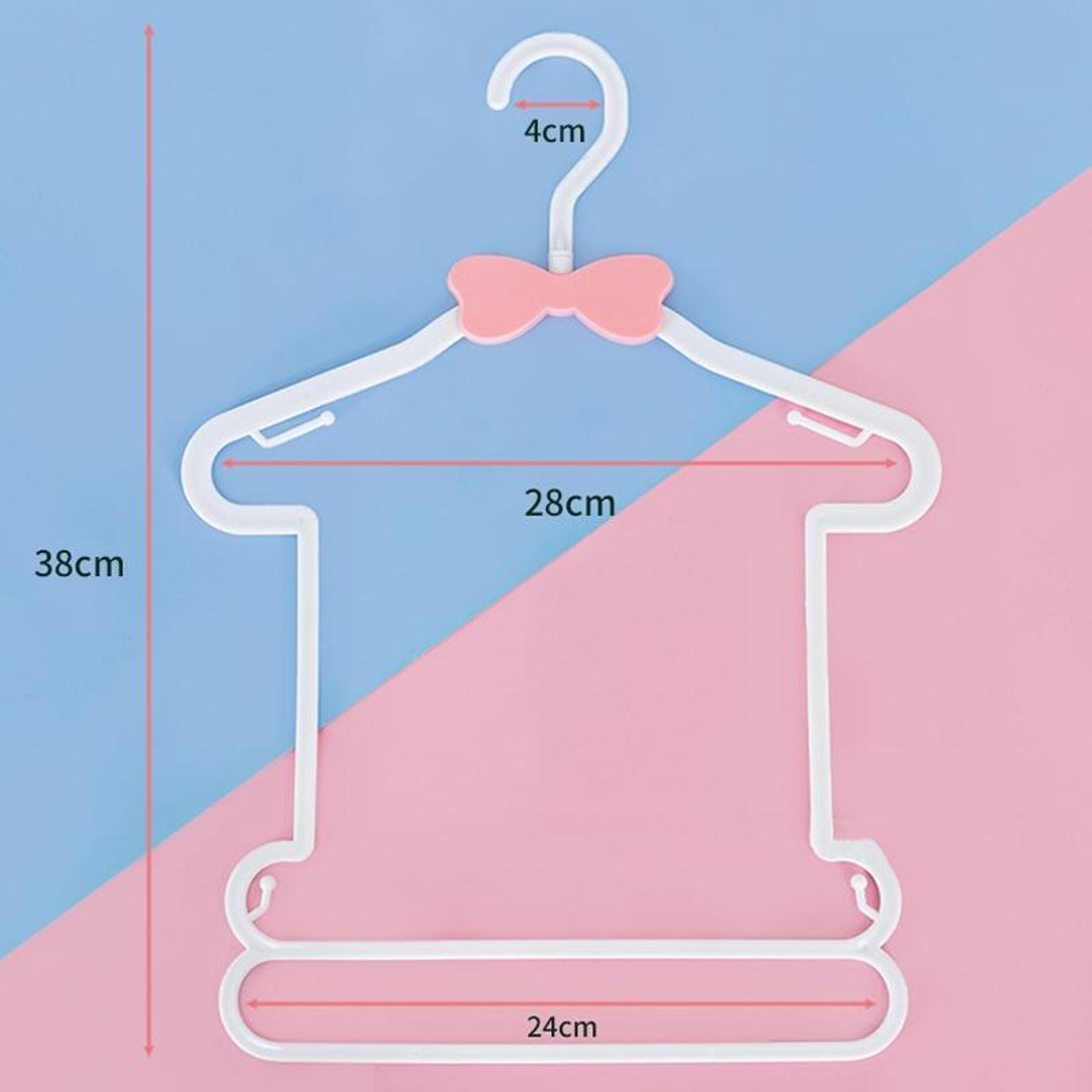 Baby Clothes Hanger Plastic Kids Clothes Hanger For Baby Outfit Storage 3