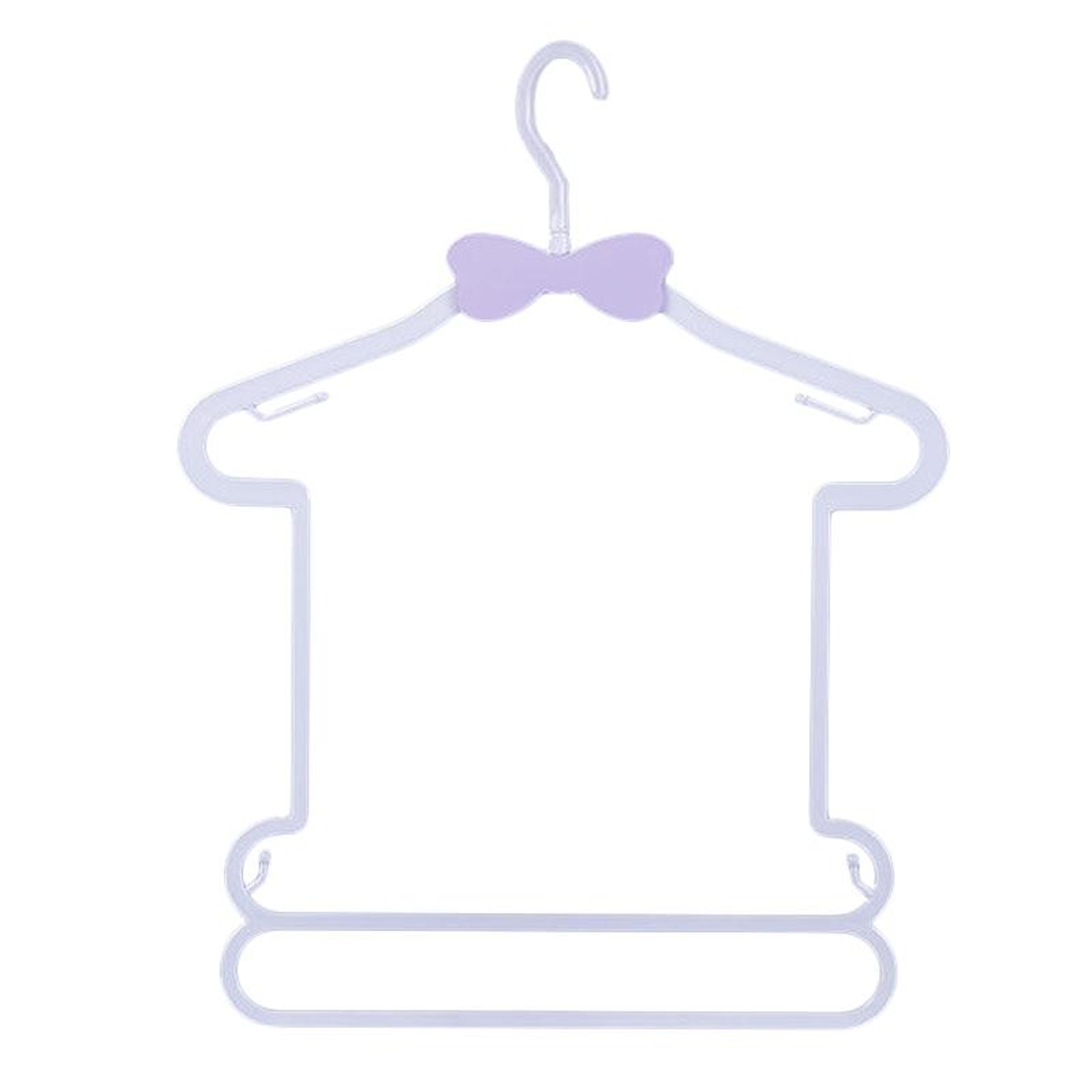 Baby Clothes Hanger Plastic Kids Clothes Hanger For Baby Outfit Storage 8