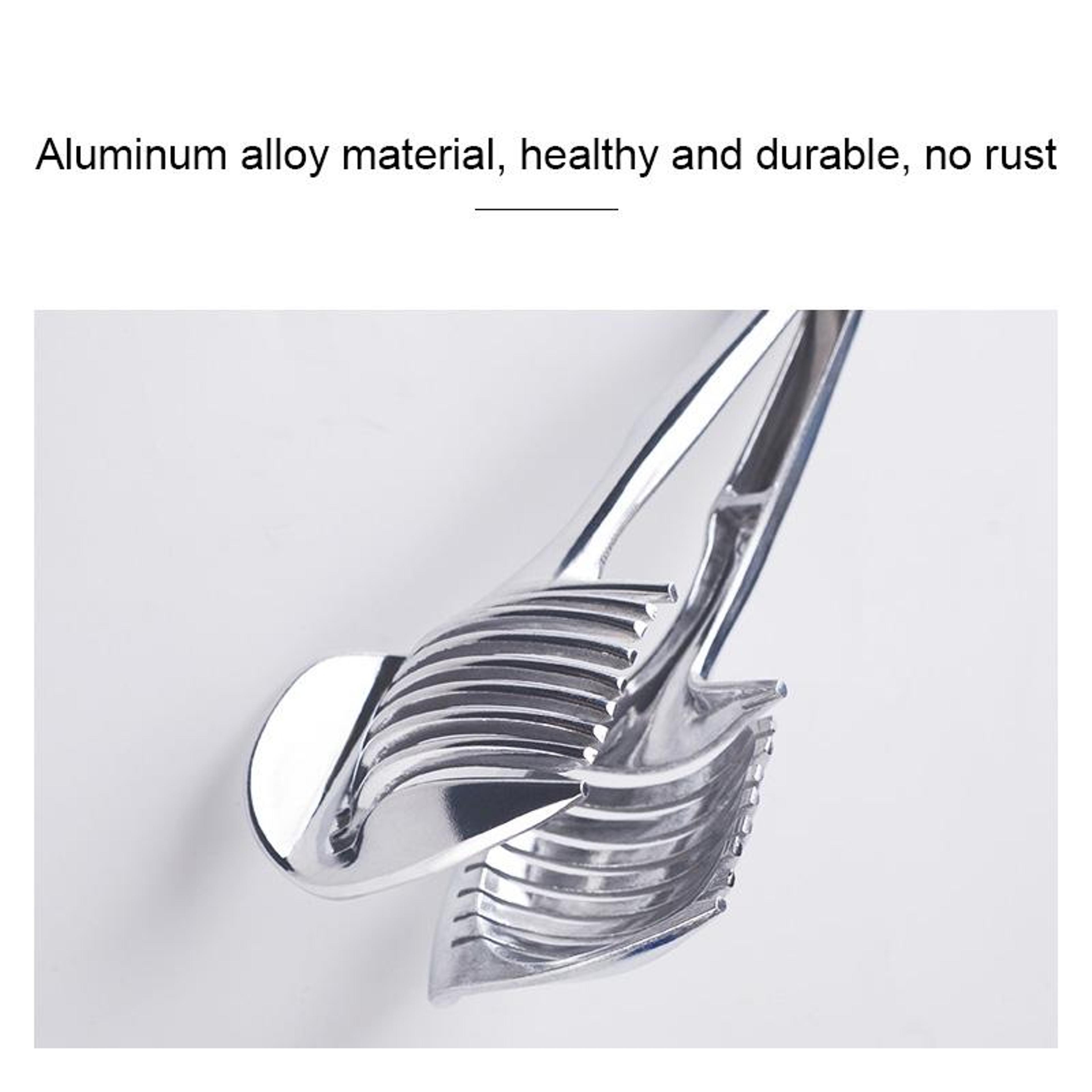 Aluminum Alloy Lemon Slicer Handheld Fruit Cutting Tool And Multipurpose Tomato Slicer Holder 2