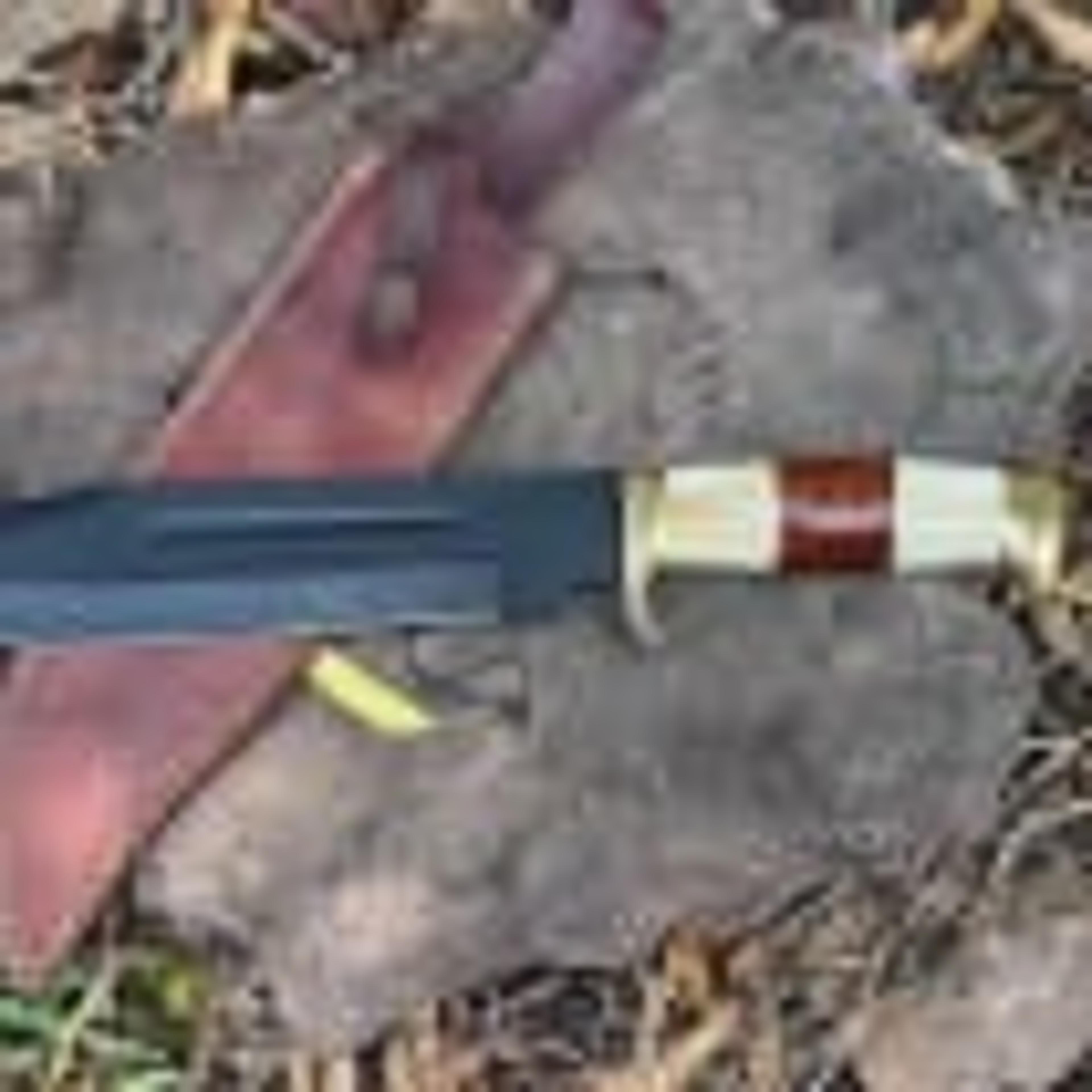 Handmade Bowie Knife With PowderCoated Stainless Steel Blade And Camel Bone Handle  Perfect For Out