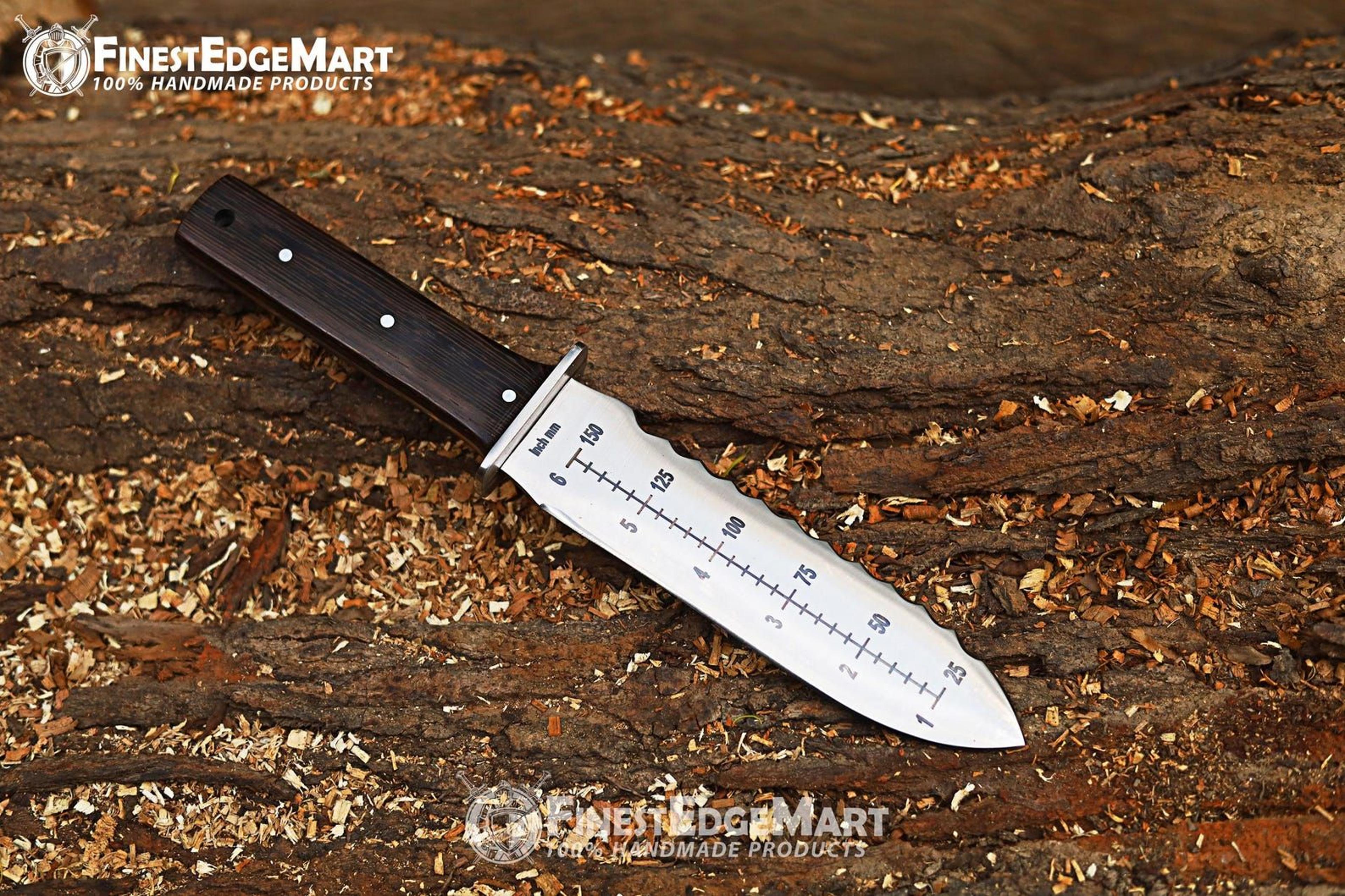 Handmade 13 Inch Tanto Knife With Carbon Steel Blade Ergonomic Micarta Handle And Premium Leather S