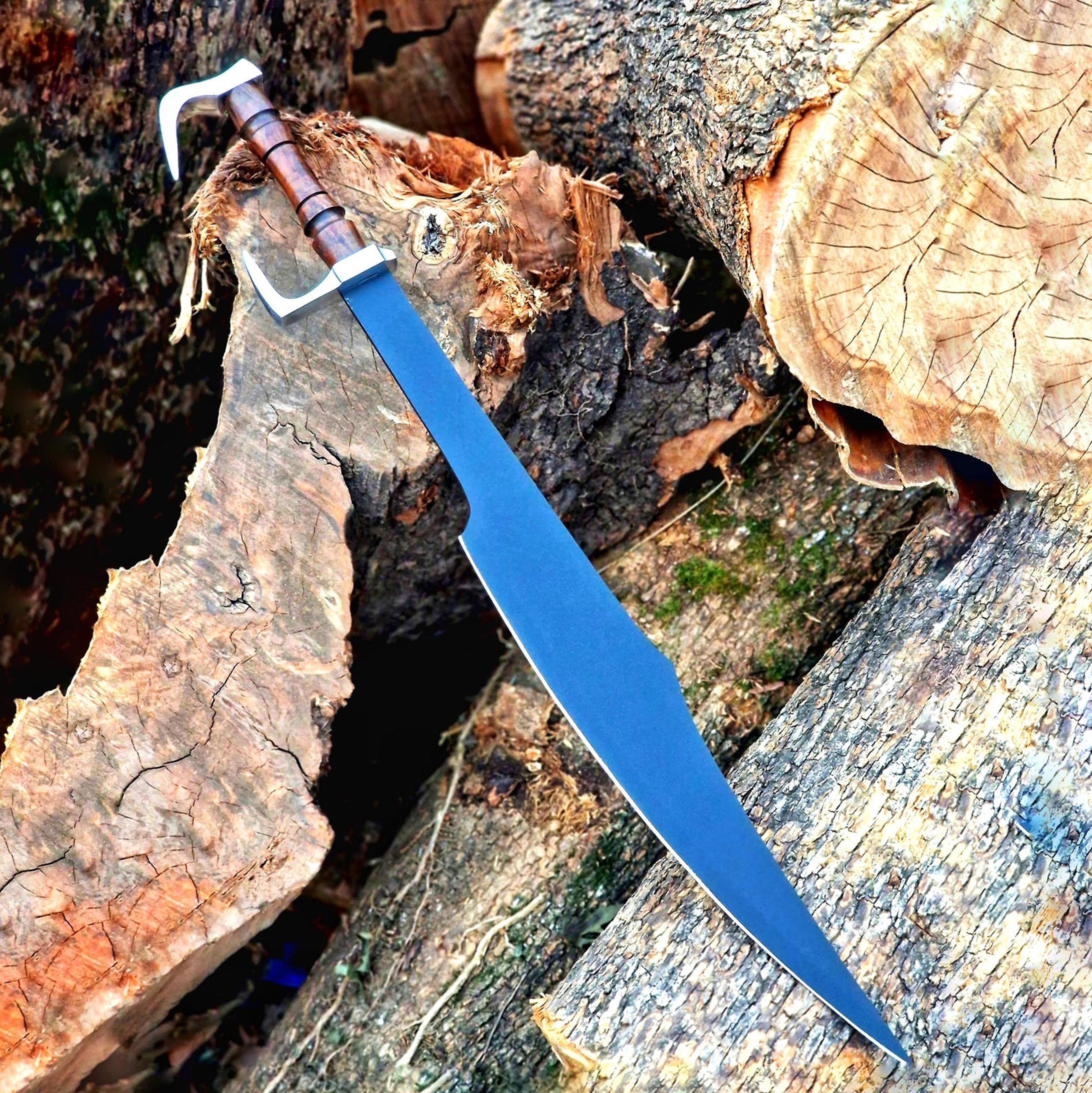 J2 Stainless Steel Sparta Replica Leonidas 300 Inspired Spartan Collectible With Leather Sheat 2