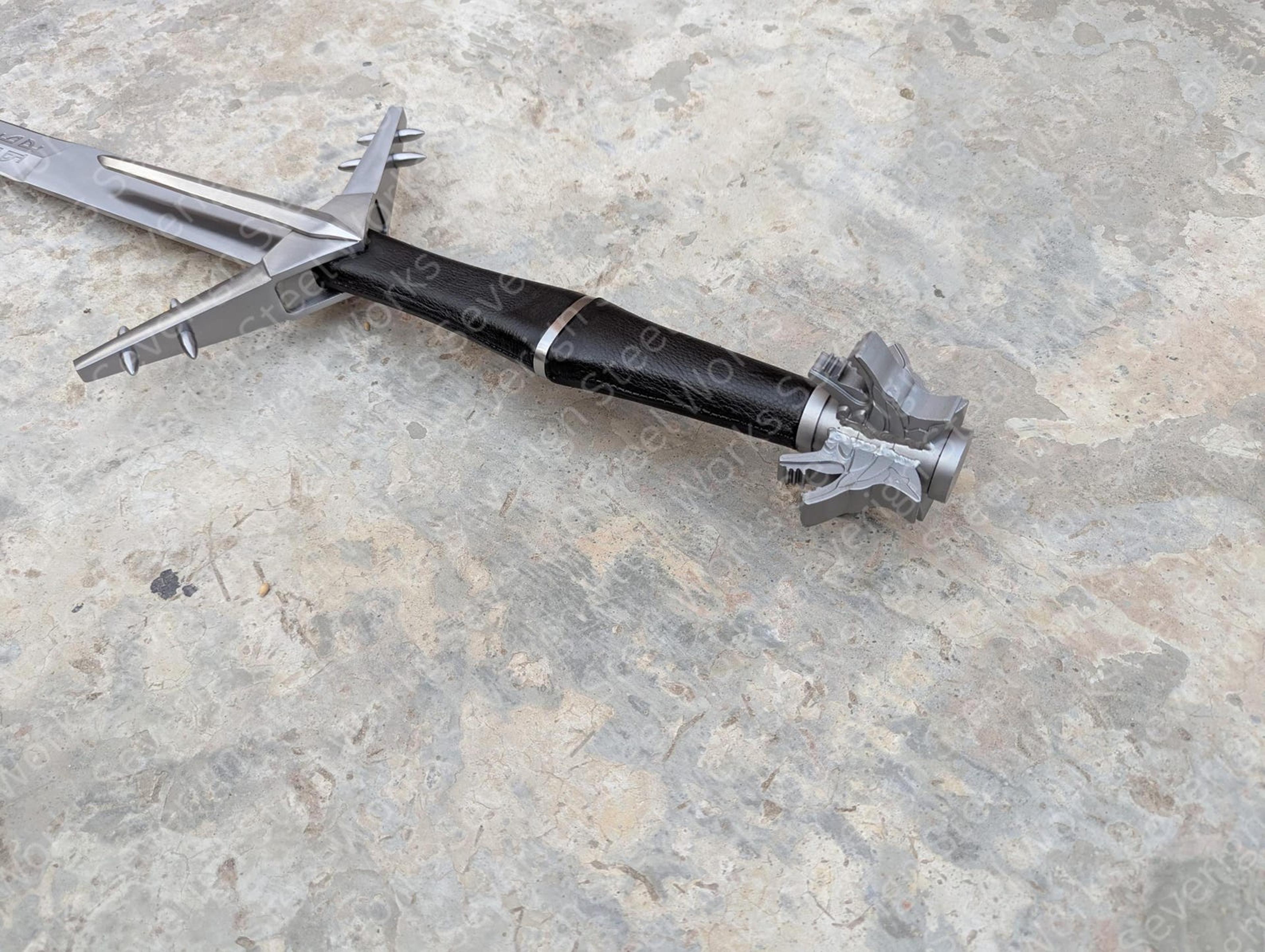 9260 Steel Aerondight Witcher Sword Fantasy Collectible Handmade Lady Of The Lake Sword With S 8