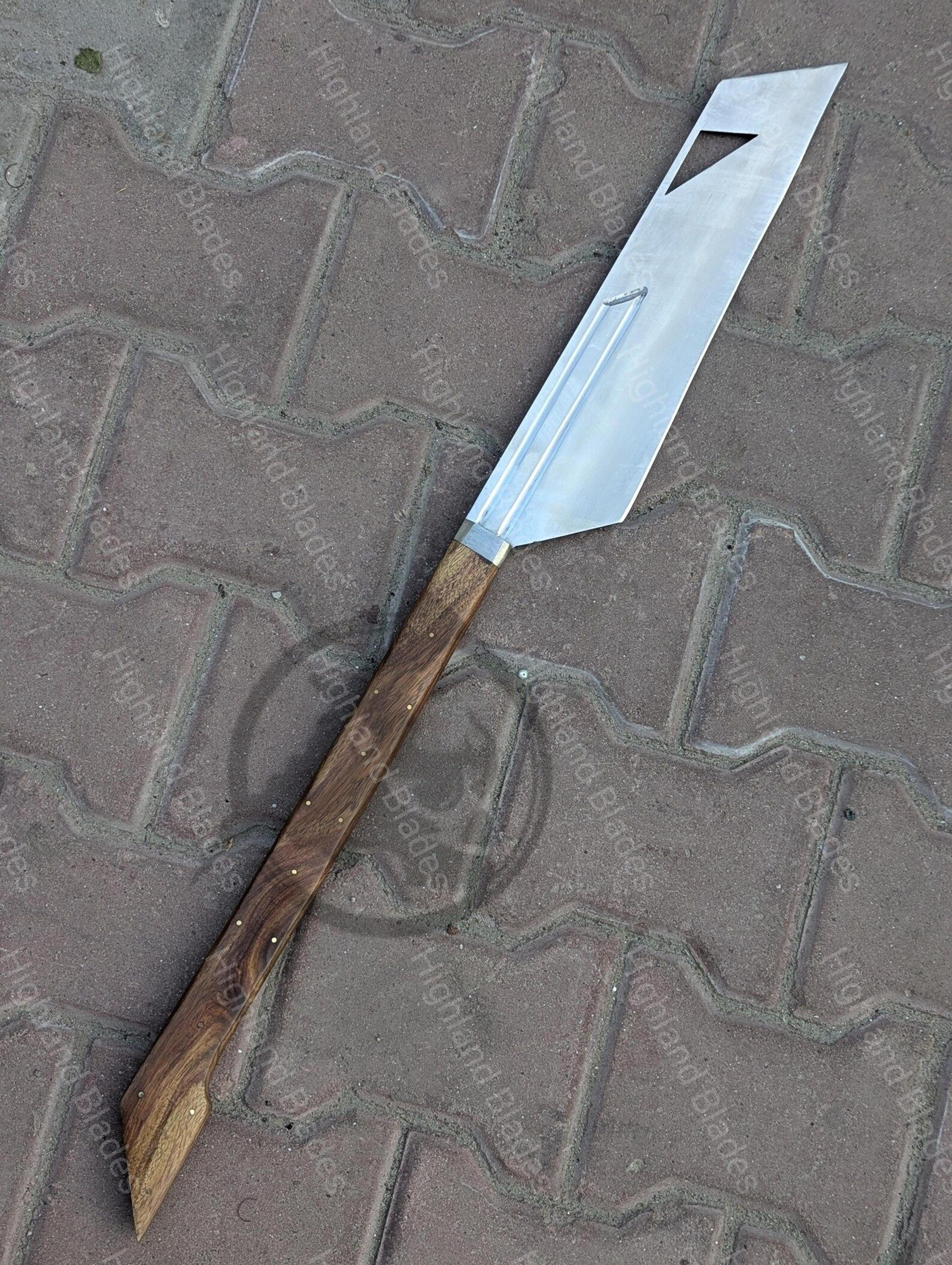 Custom Dao Machete Handcrafted High Carbon Steel Jungle Machete With Premium Leather Sheath C 6