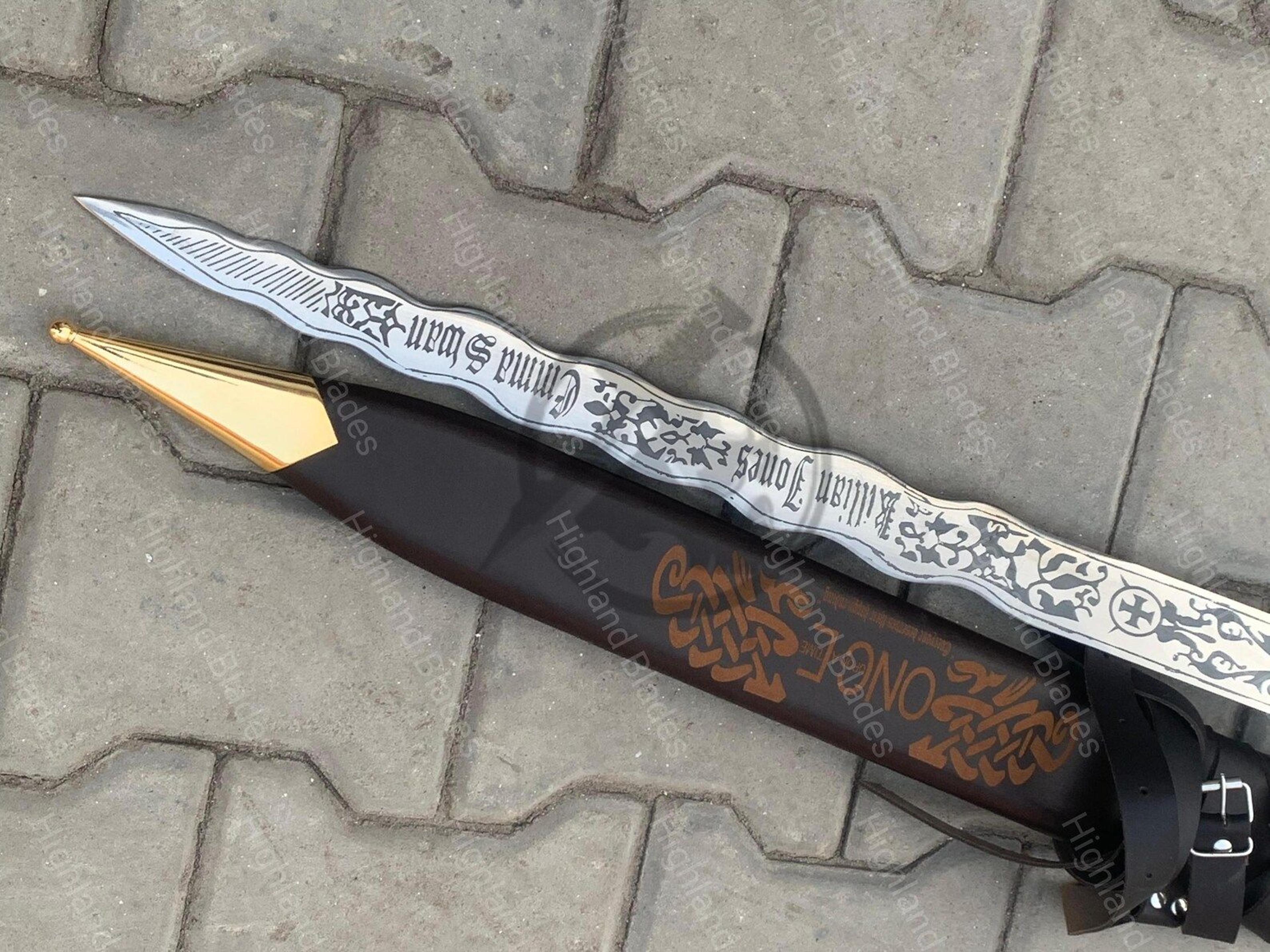Once Upon A Time Excalibur Sword Premium Fantasy Blade With Authentic Scabbard Ideal Collecti 3