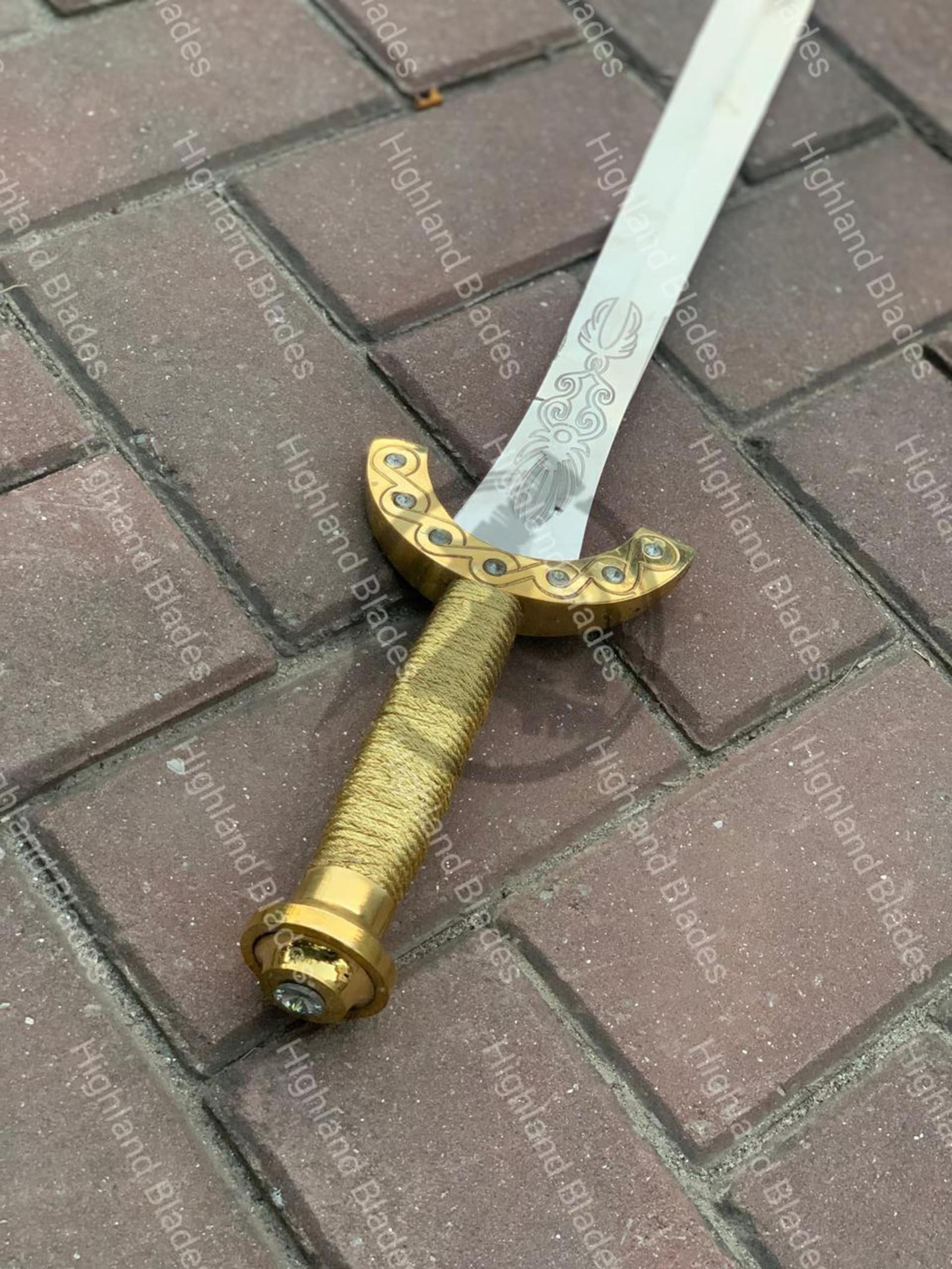 Perseus Sword Authentic Greek Mythology Display Sword With Polished Stainless Steel Blade  Sc 6