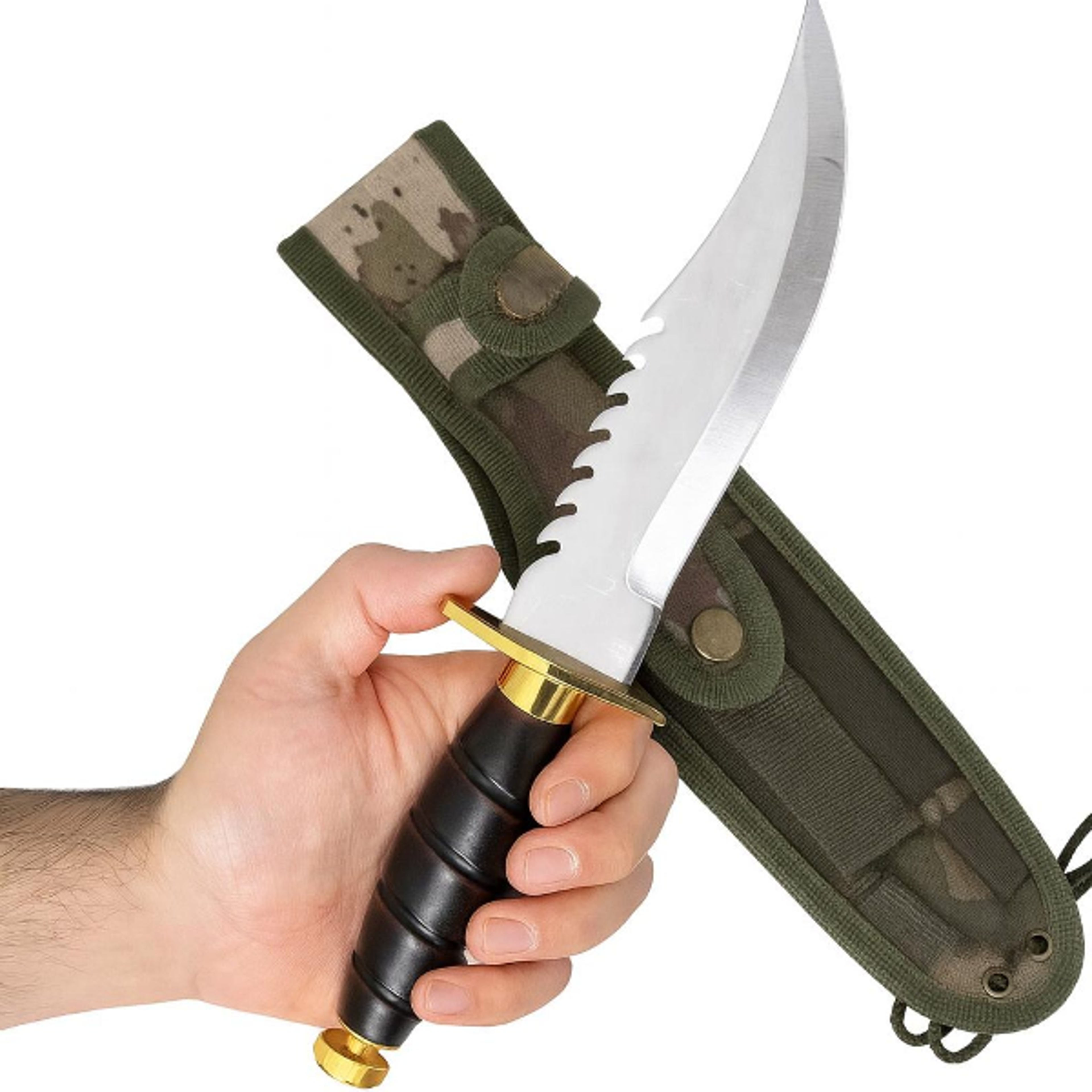 custom full tang hunting knife with engraved blade, ideal gift for men | wedding gift
