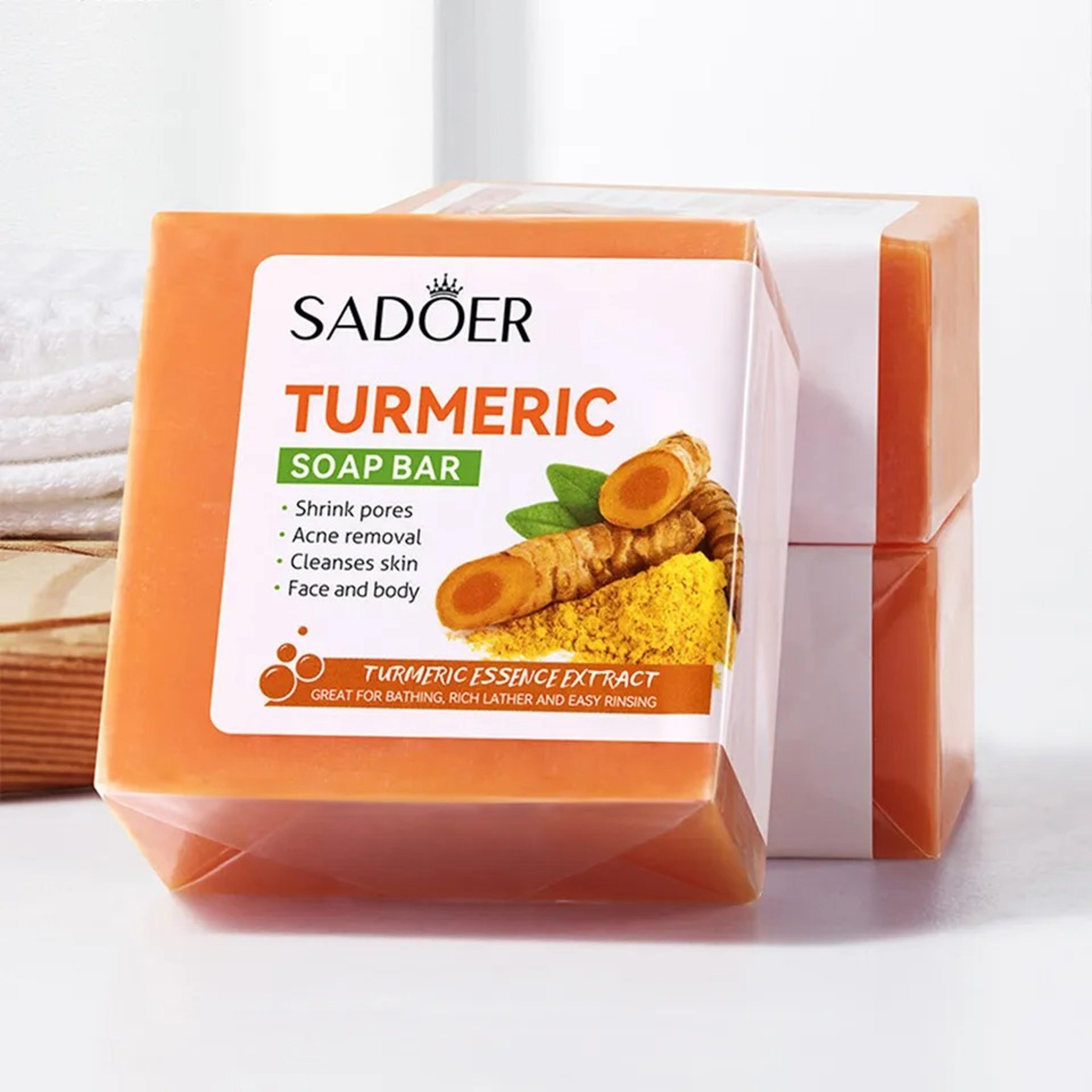 kojic acid soap dark spot whitening turmeric soap skin bleaching lightening 100g1