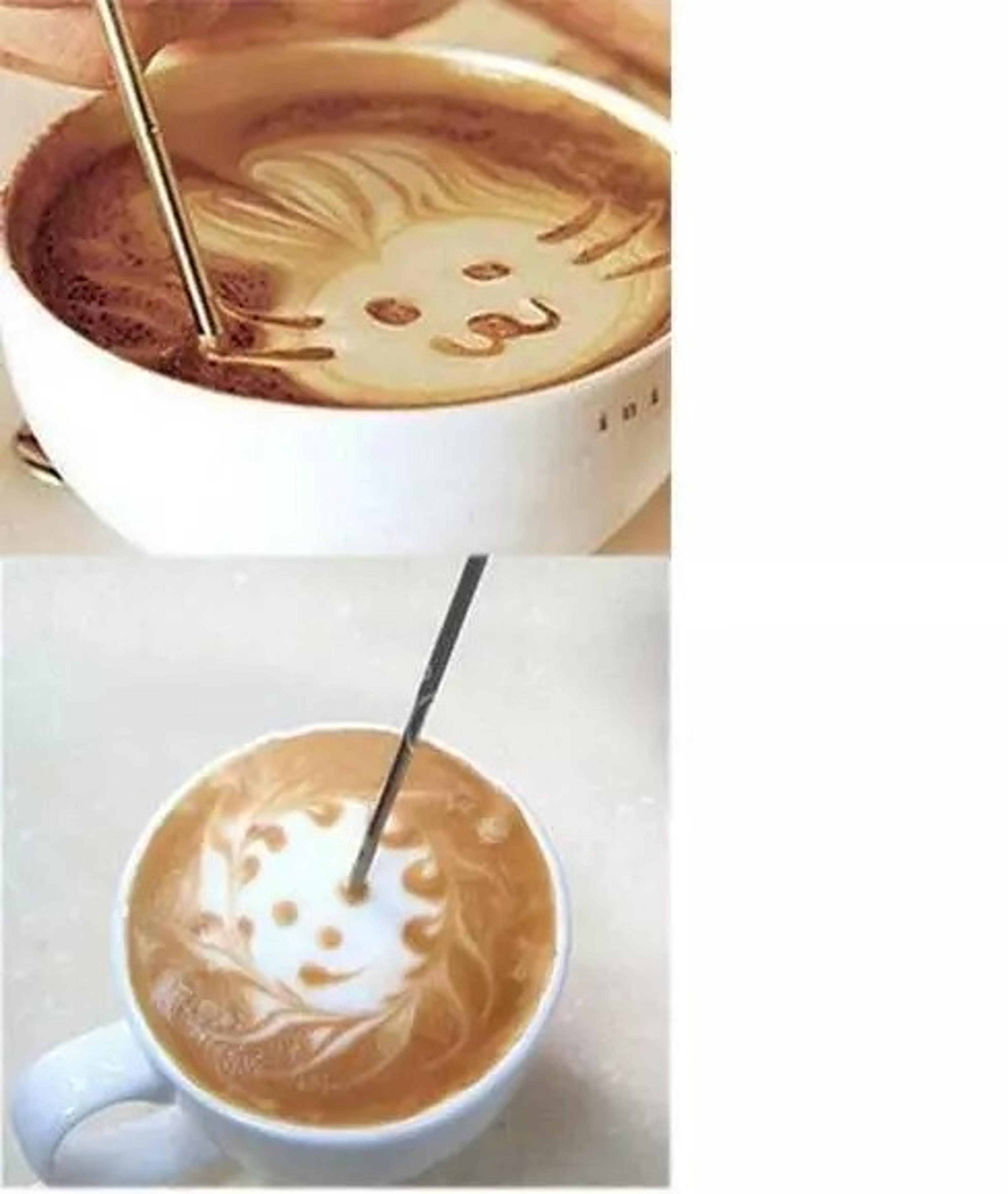 latte foam