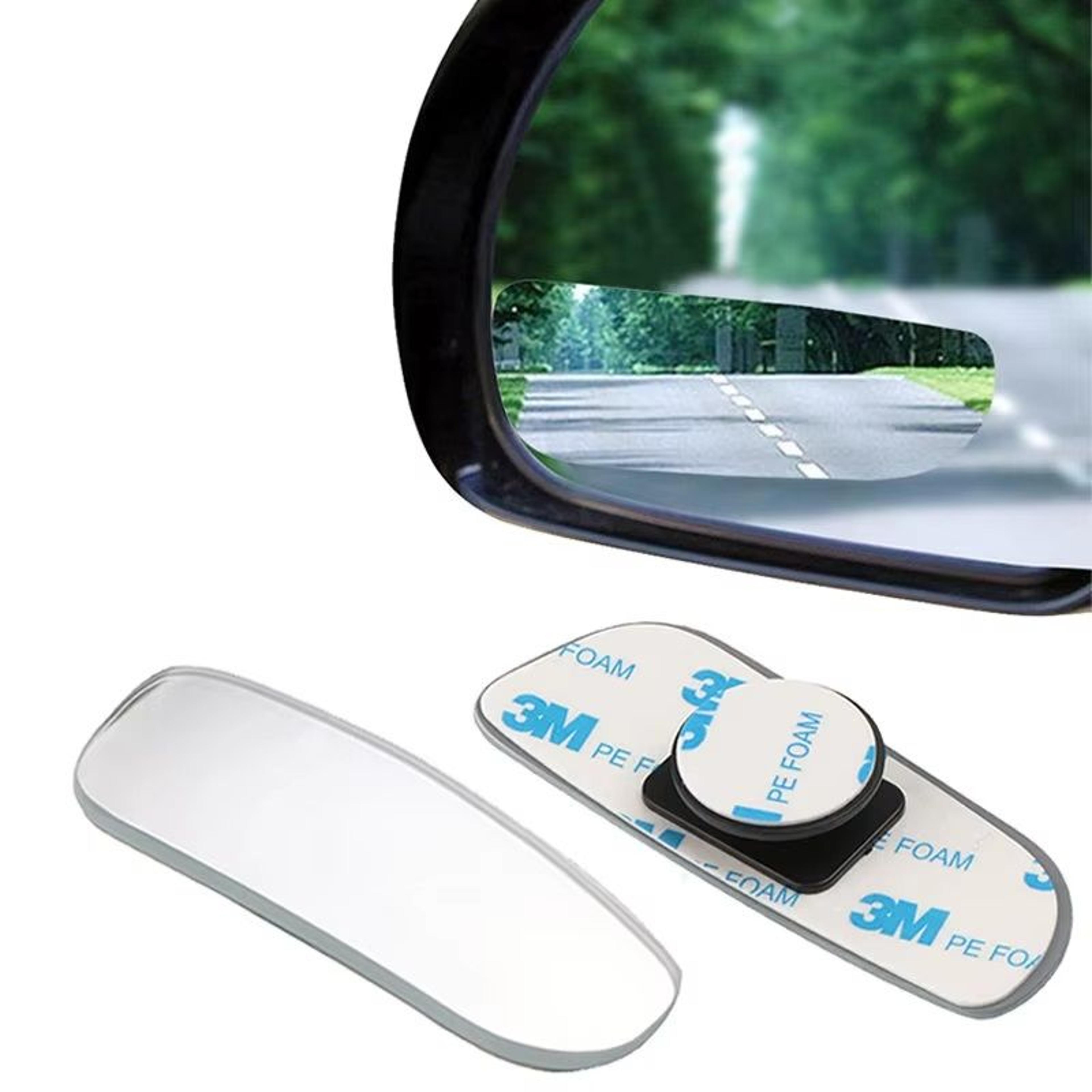 universal car blind spot mirrors (2pcs), 360 rotatable wide angle parking mirrors with 3m adhesive for enhanced safety