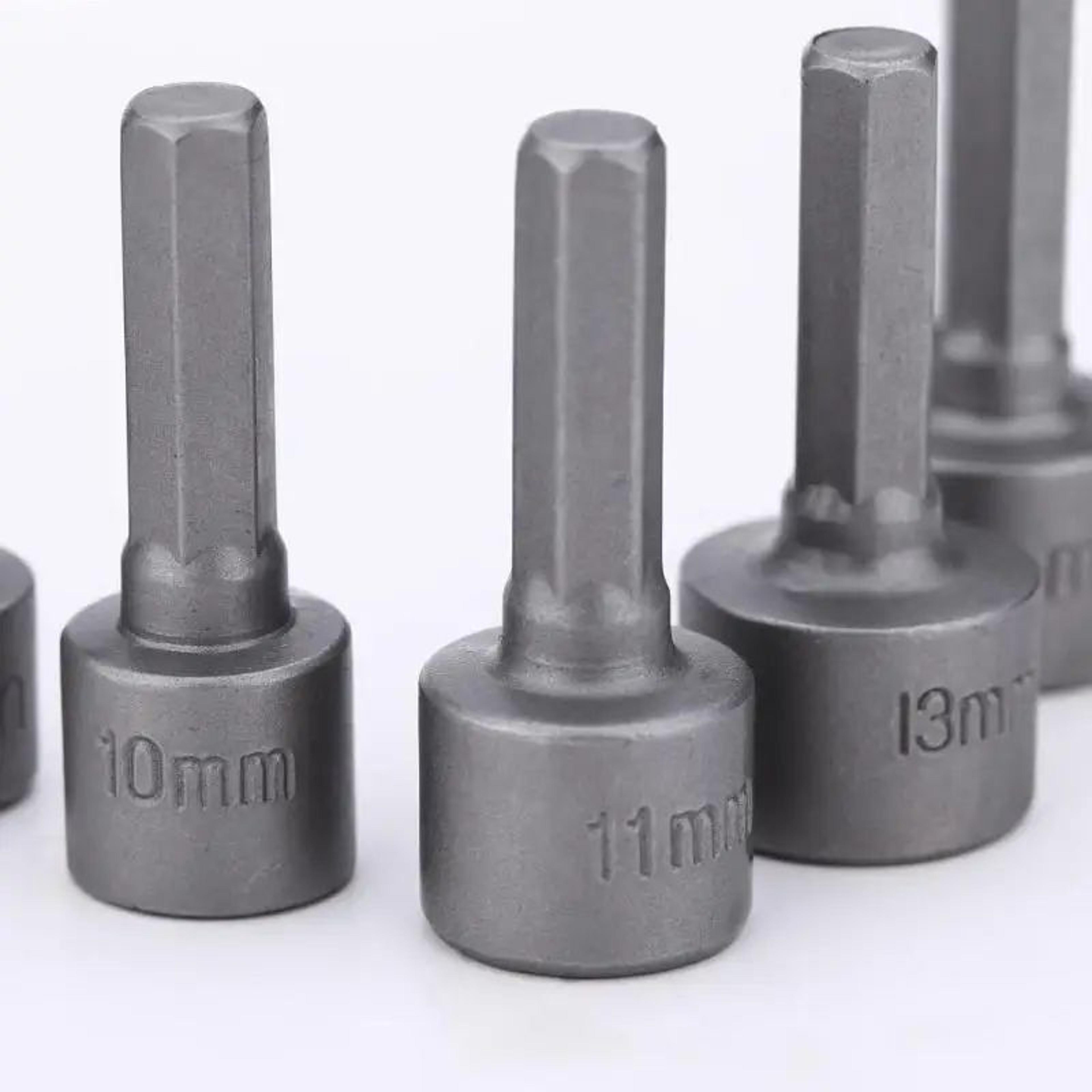 Magnetic Hex Socket Wrench Set Nut Driver Bits For Electric  Manual Screwdrivers 3