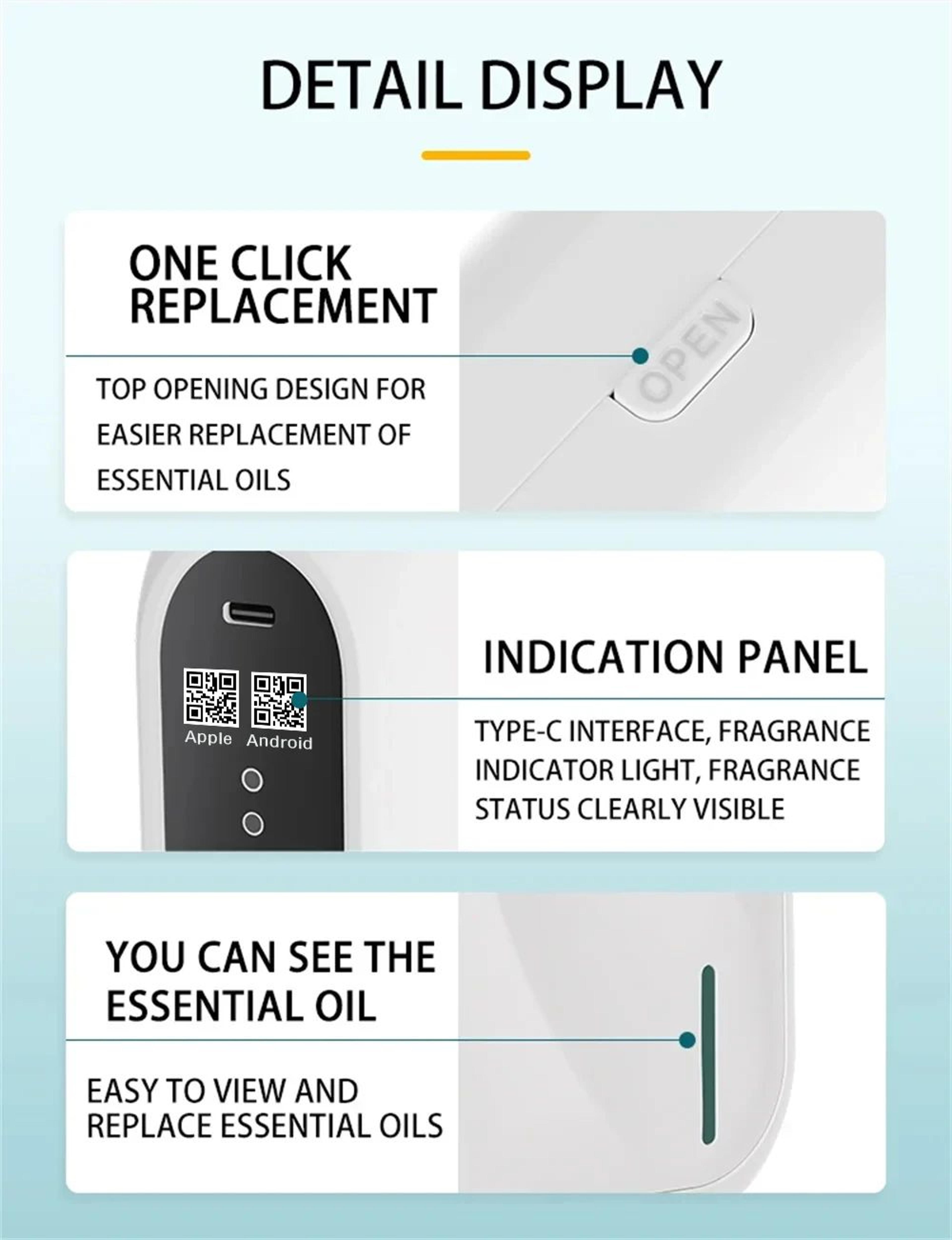 Scent Machine Hotel Aroma Diffuser Wall Mounted Essential Oil Diffuser For Home Fragrance  Aromathe 2