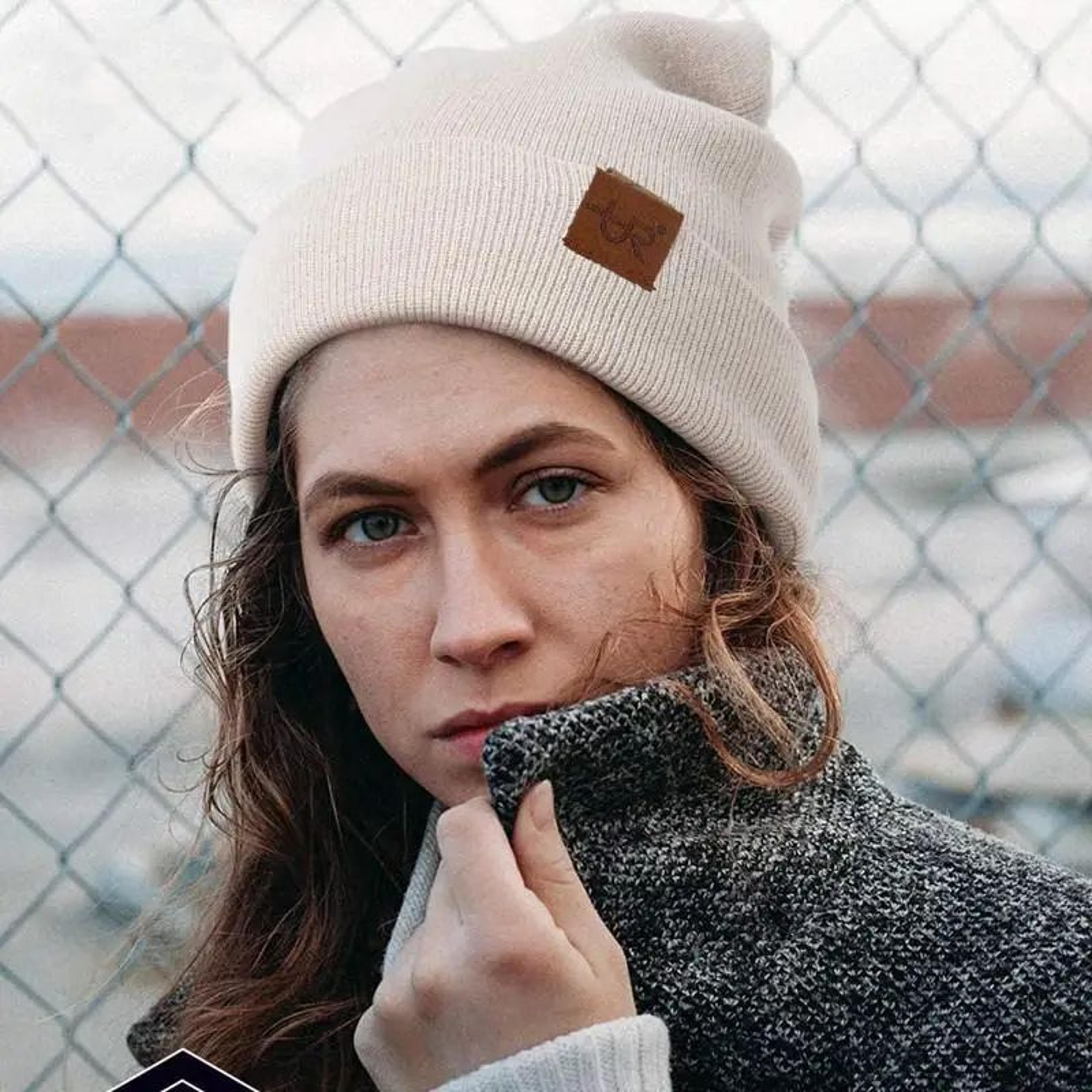 Unisex Beanie Hat For Men  Women Soft Knitted Winter Beanie Warm Stylish Plain Casual Hat For Daily 1