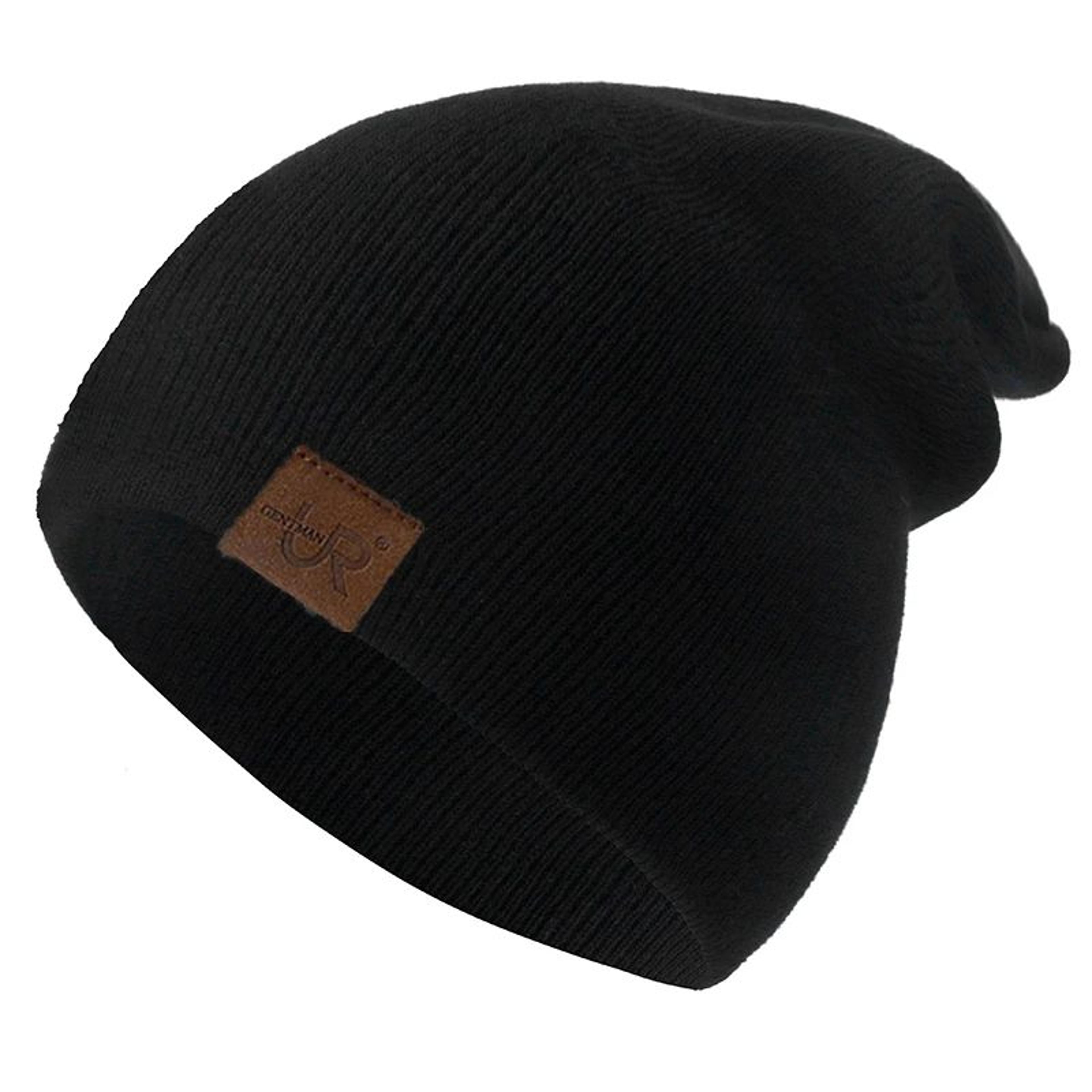 Unisex Beanie Hat For Men  Women Soft Knitted Winter Beanie Warm Stylish Plain Casual Hat For Daily 5