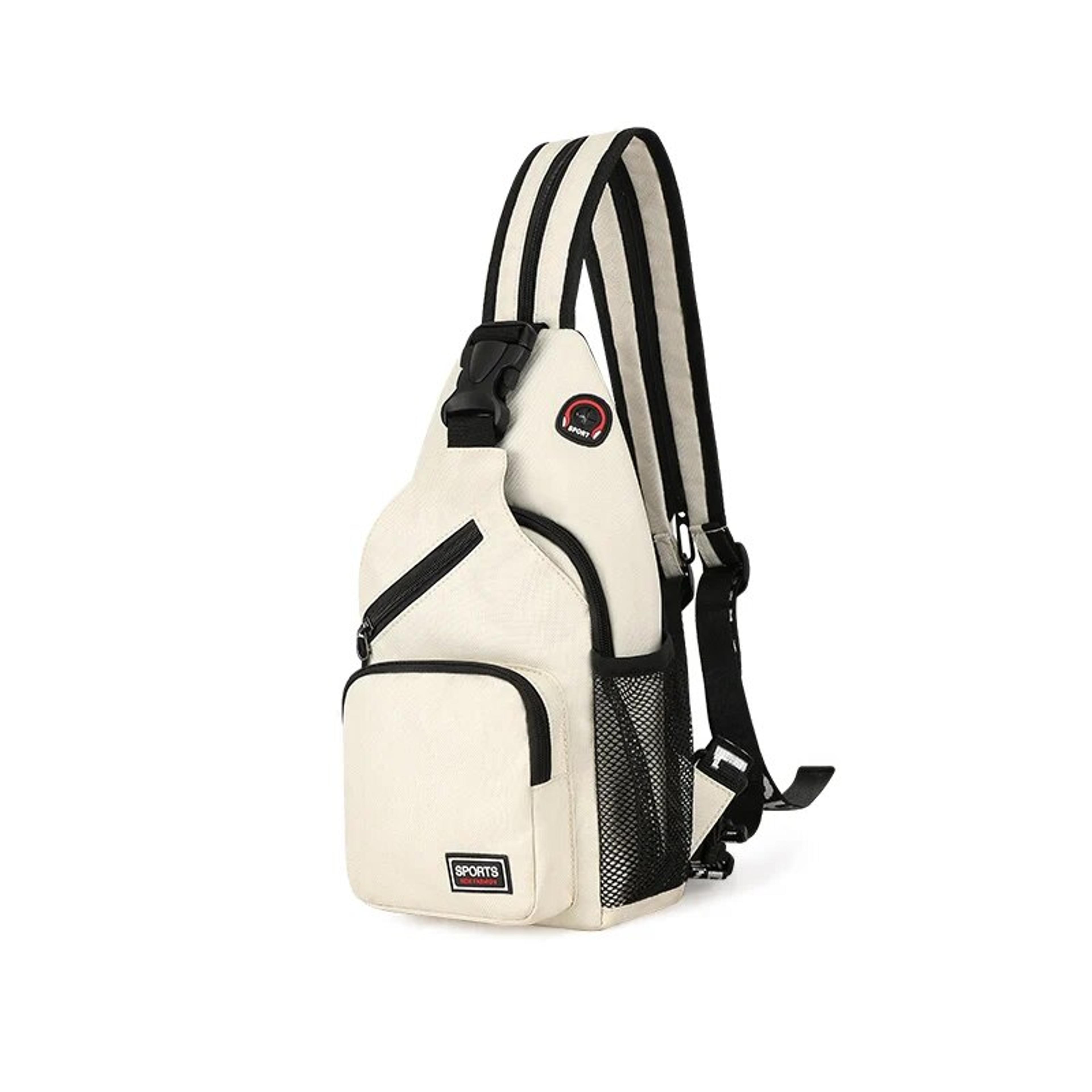 women waterproof oxford cloth breast bag, large capacity multi-functional crossbody backpack casual travel shoulder