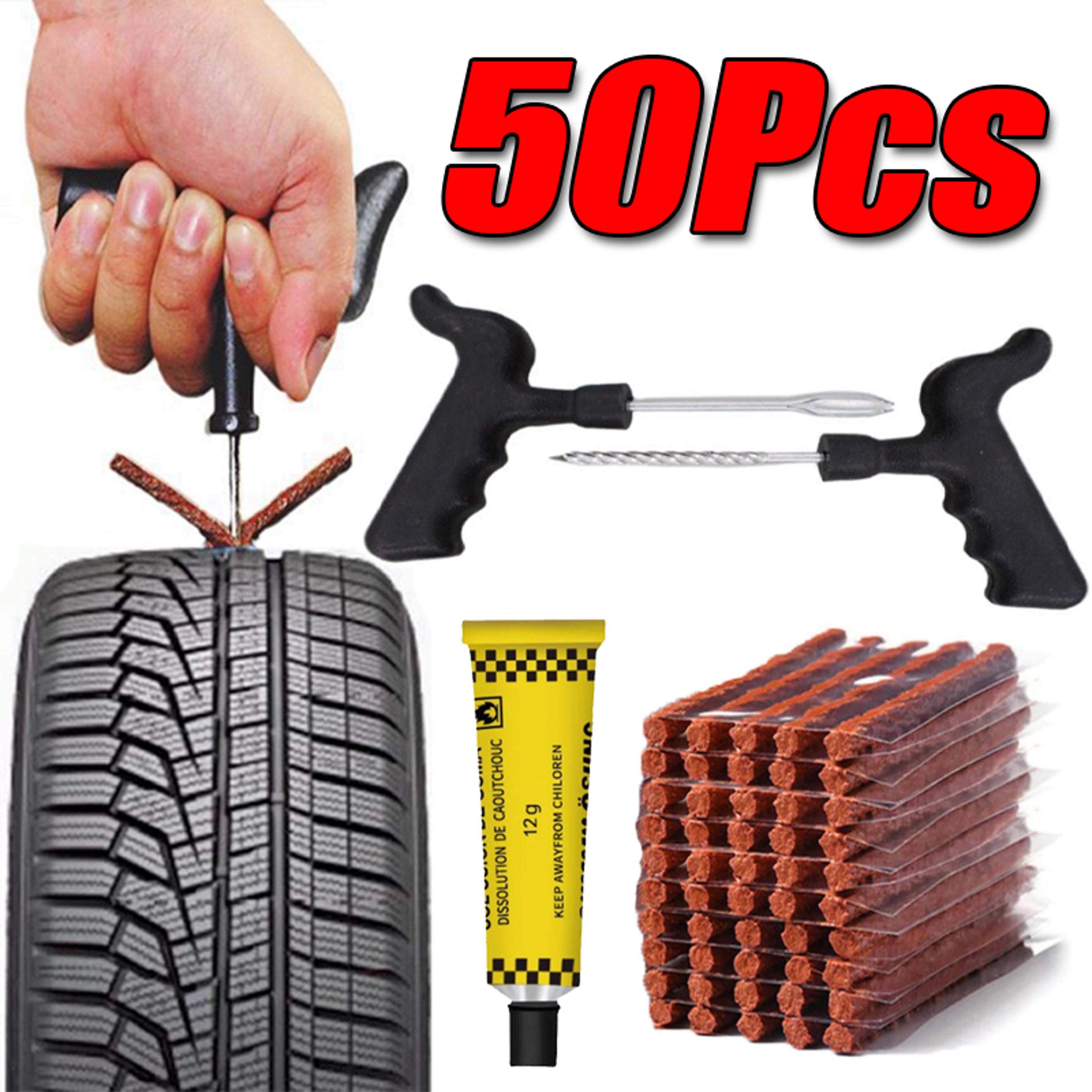 car tire rubber strip – tubeless tyre puncture studding plug for motorcycle, truck & vacuum