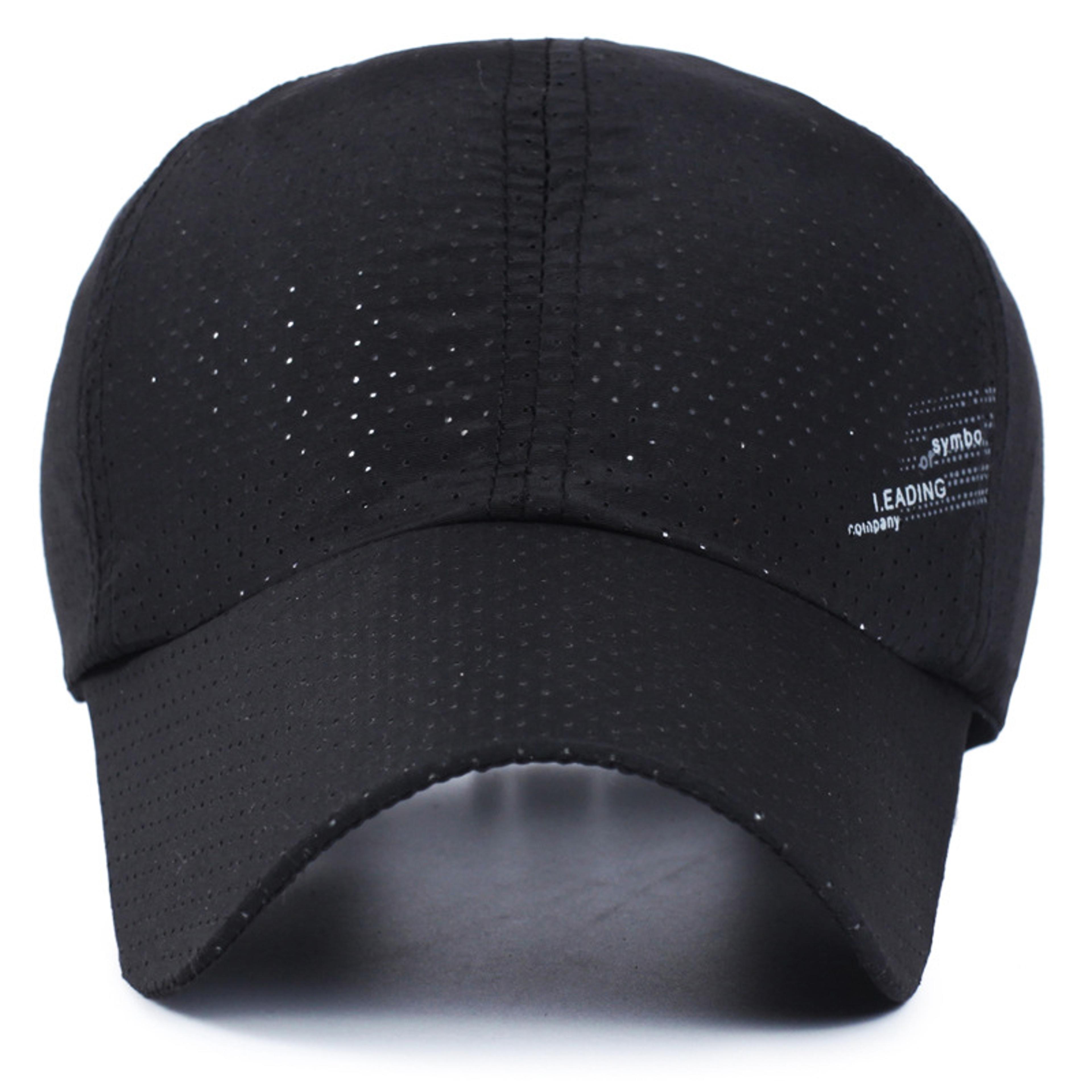 Performance Quick Dry Baseball Cap Breathable Mesh Outdoor Sports  Adjustable Sun Hat 2