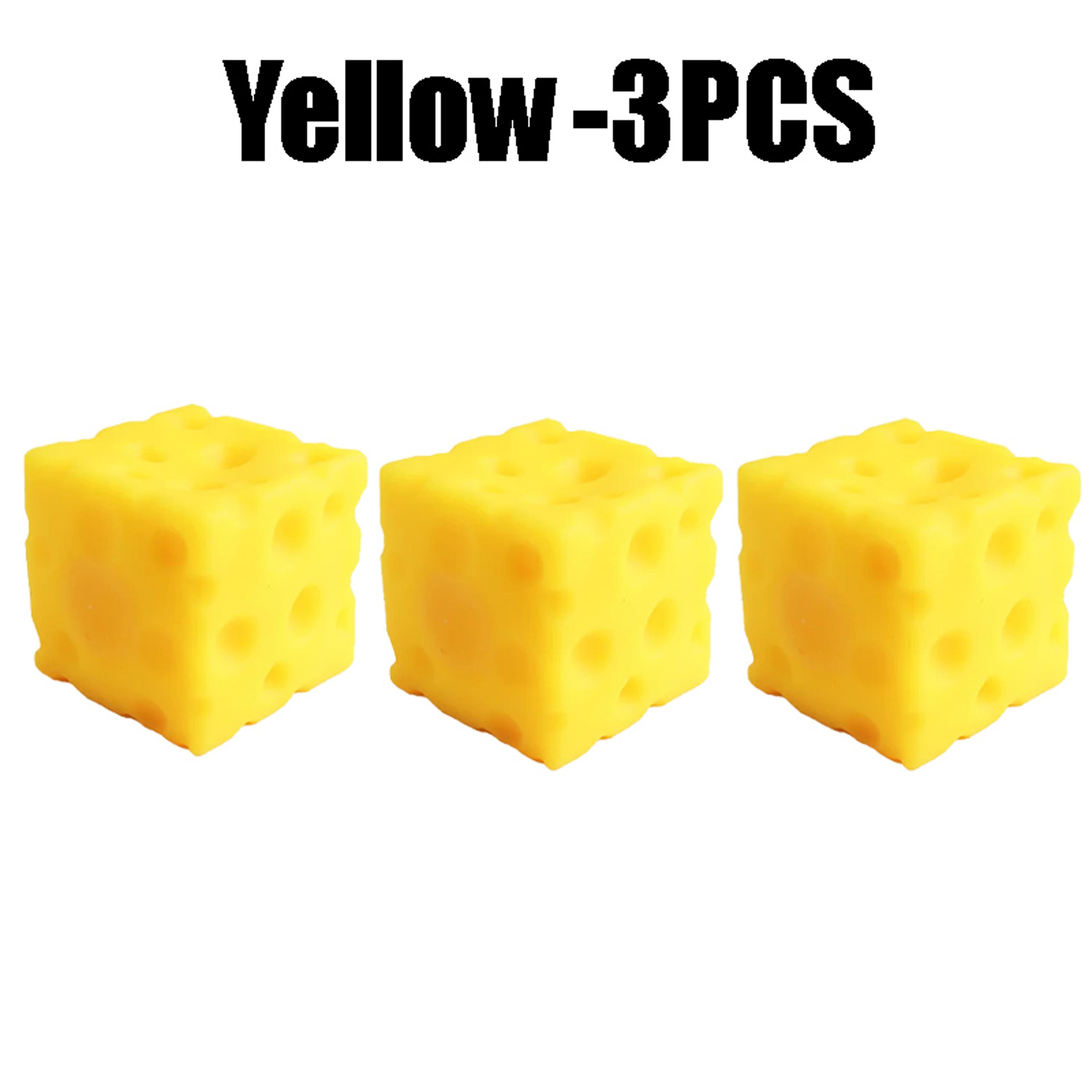 Cheese Cube Stress Relief Fidget Toy For Focus Relaxation  Sensory Fun 3