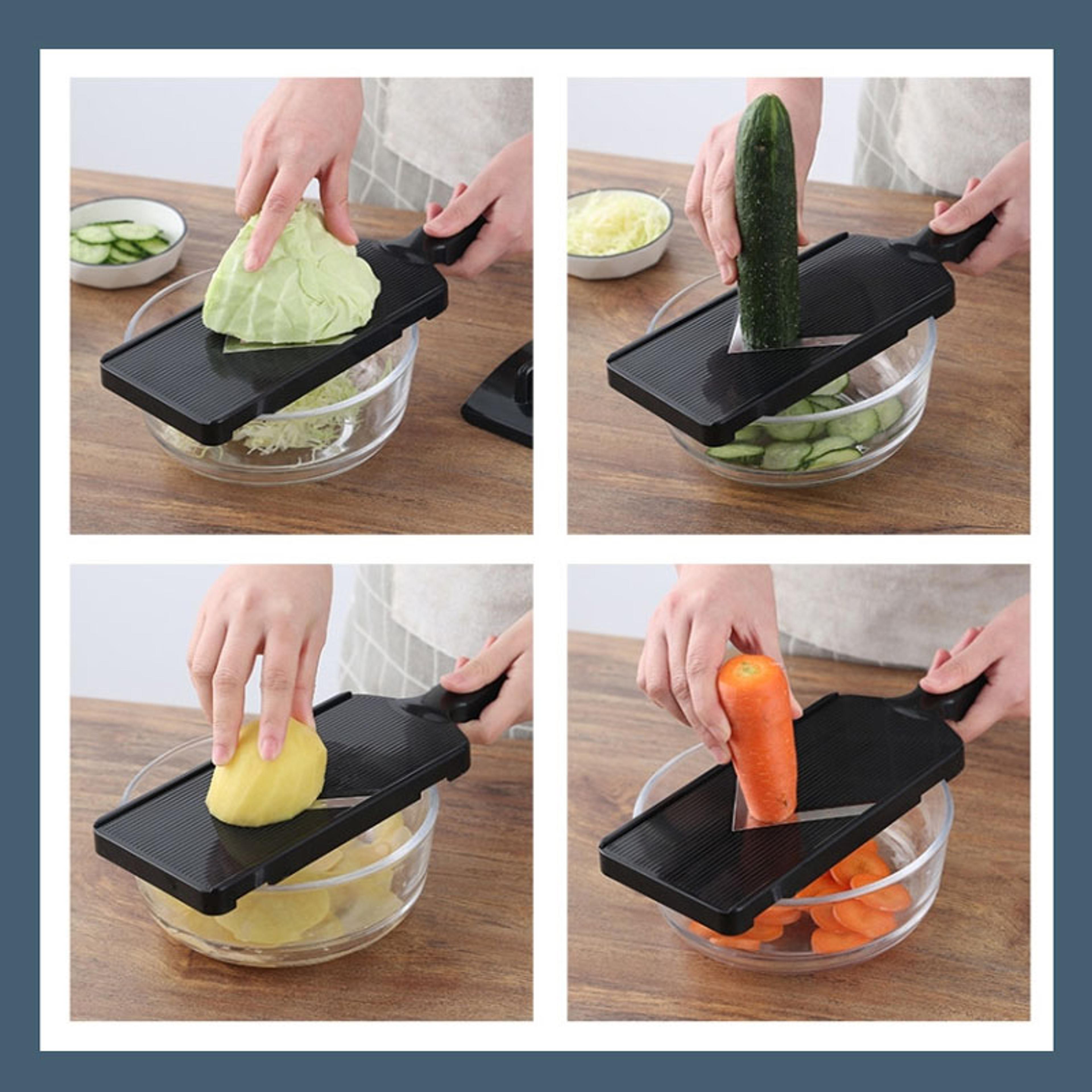 Manual Vegetable Slicer  Cabbage Shredder Multi Function Kitchen Grater Tool For Fast Salad Prep 3