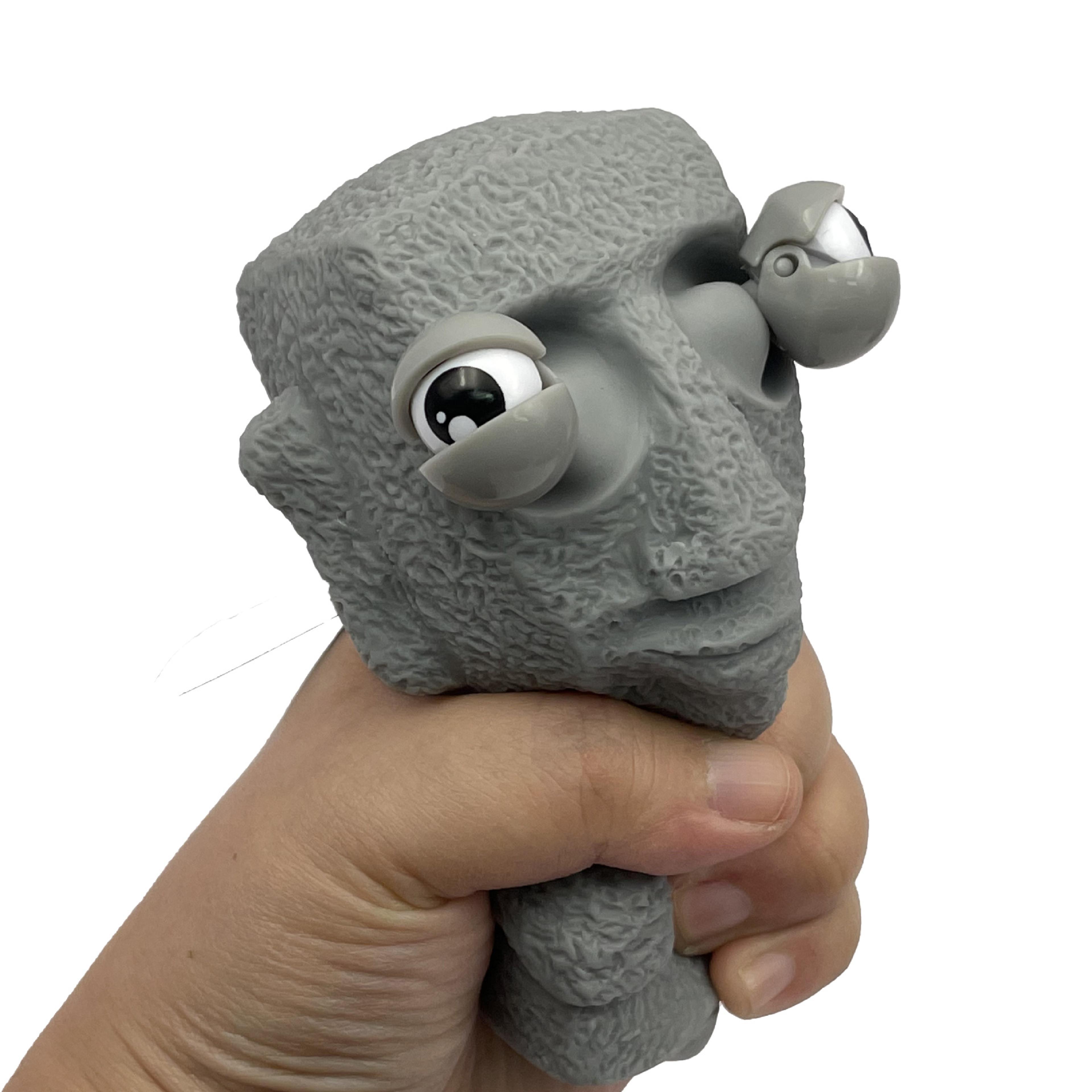 Easter Rock Man Sensory Stress Relief Toy  Funny Squishy Fidget Toy For Kids  Adults 2