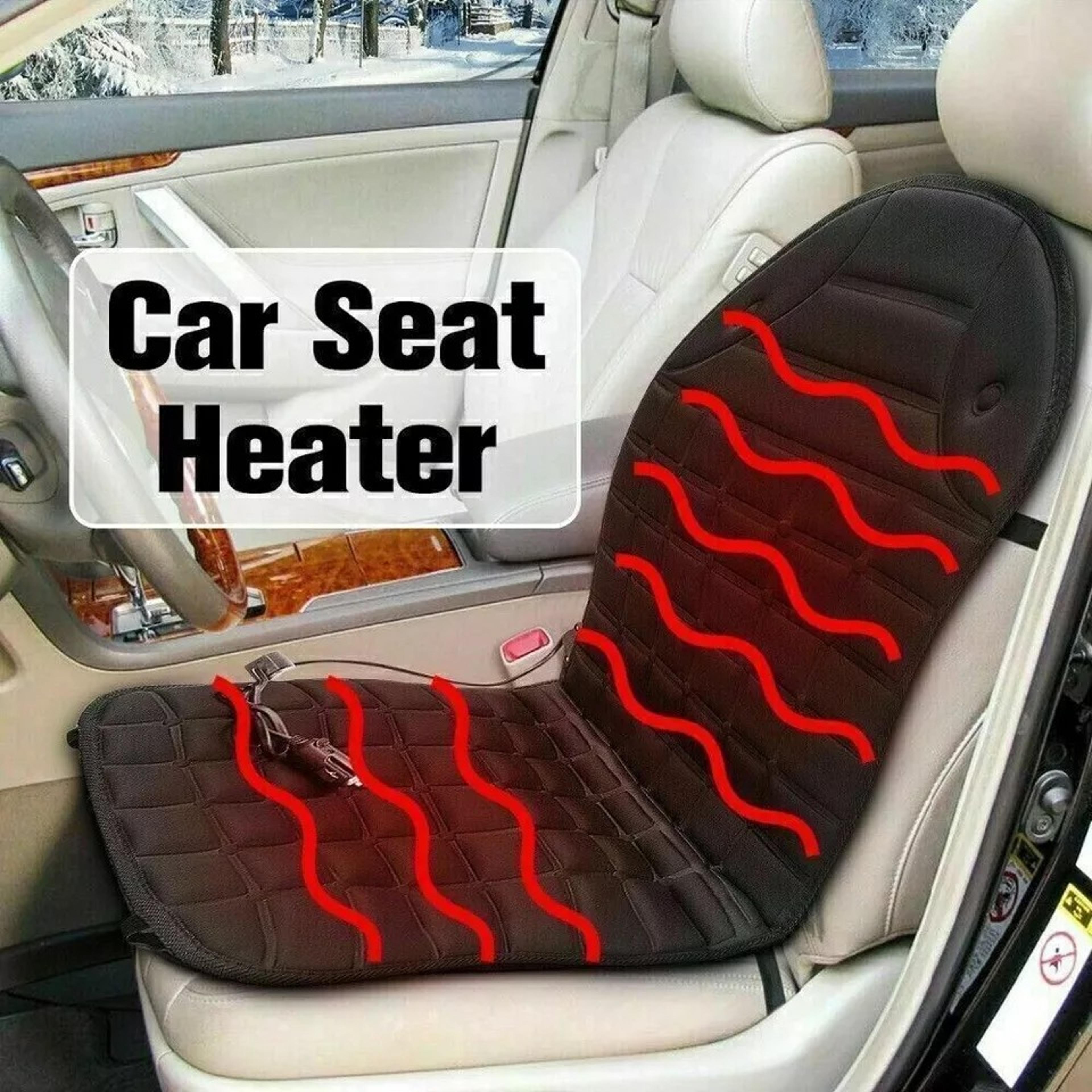 car heated seat cover soft breathable cushion warmer heating warming pad cover