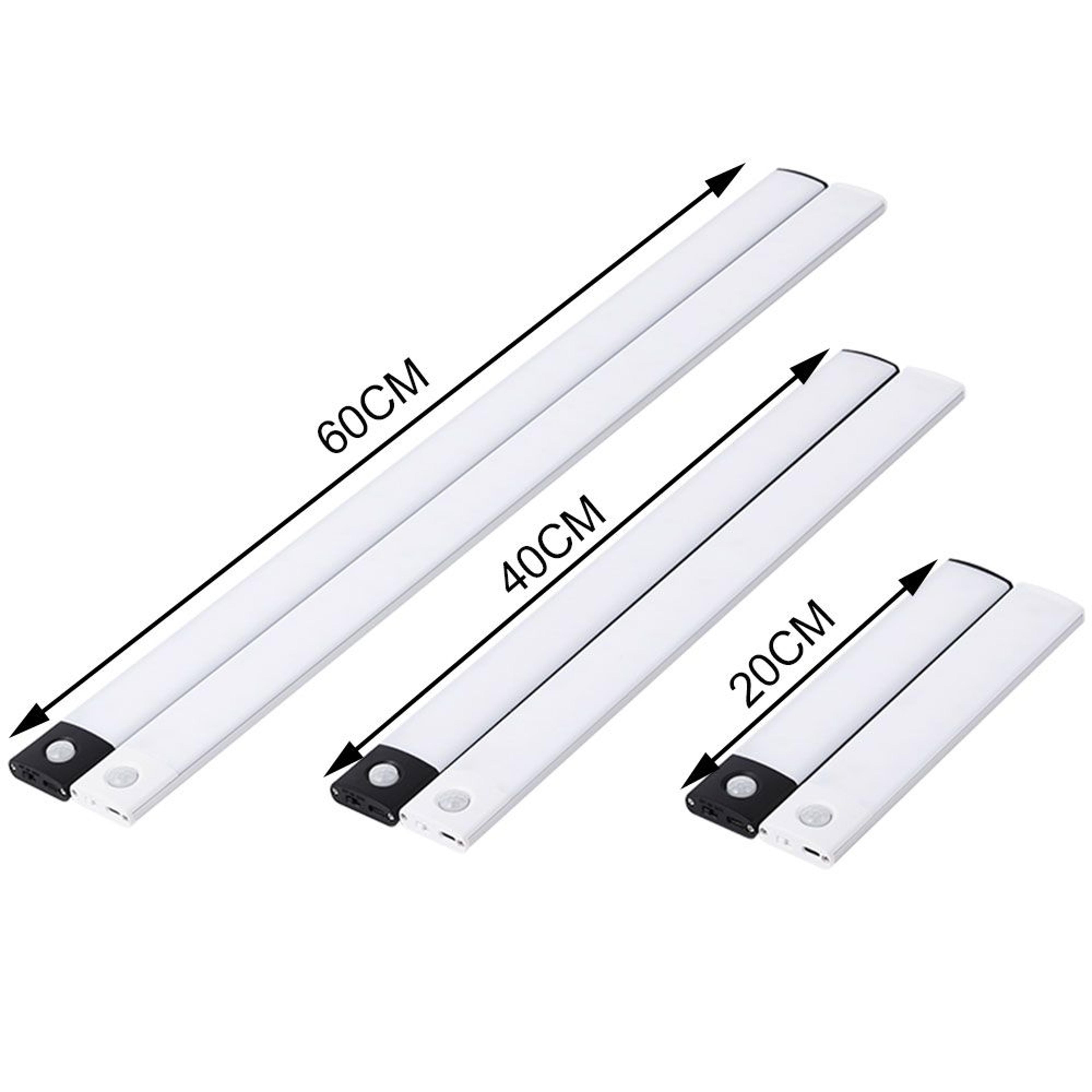 Motion Sensor LED Lamp USBC Rechargeable Durable Aluminum Light for Cabinets Kitchen  Wardrobe