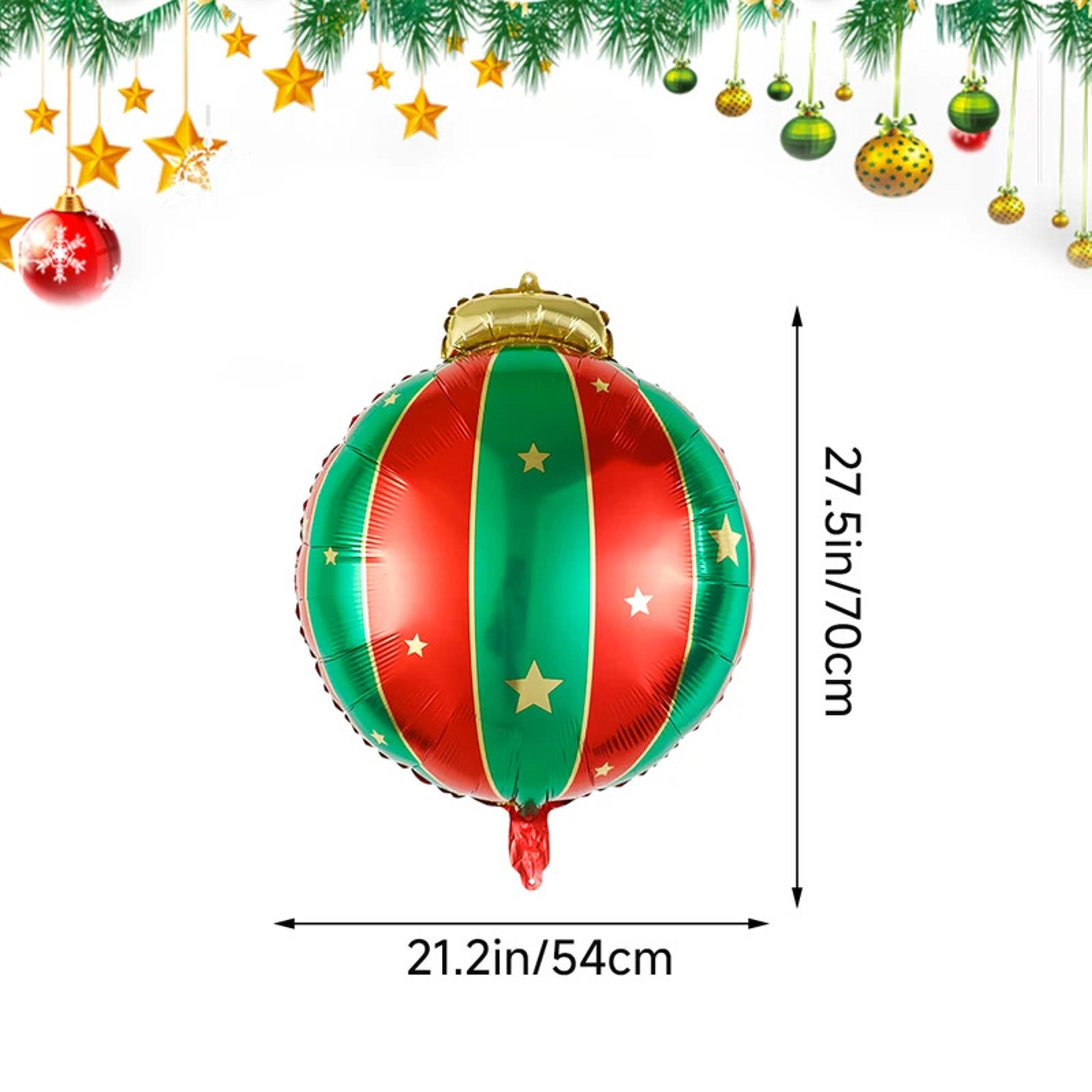 Red Green Gold Star Foil Balloons Christmas Ball Decoration Balloon Ideal For Holiday And Party Bac 5