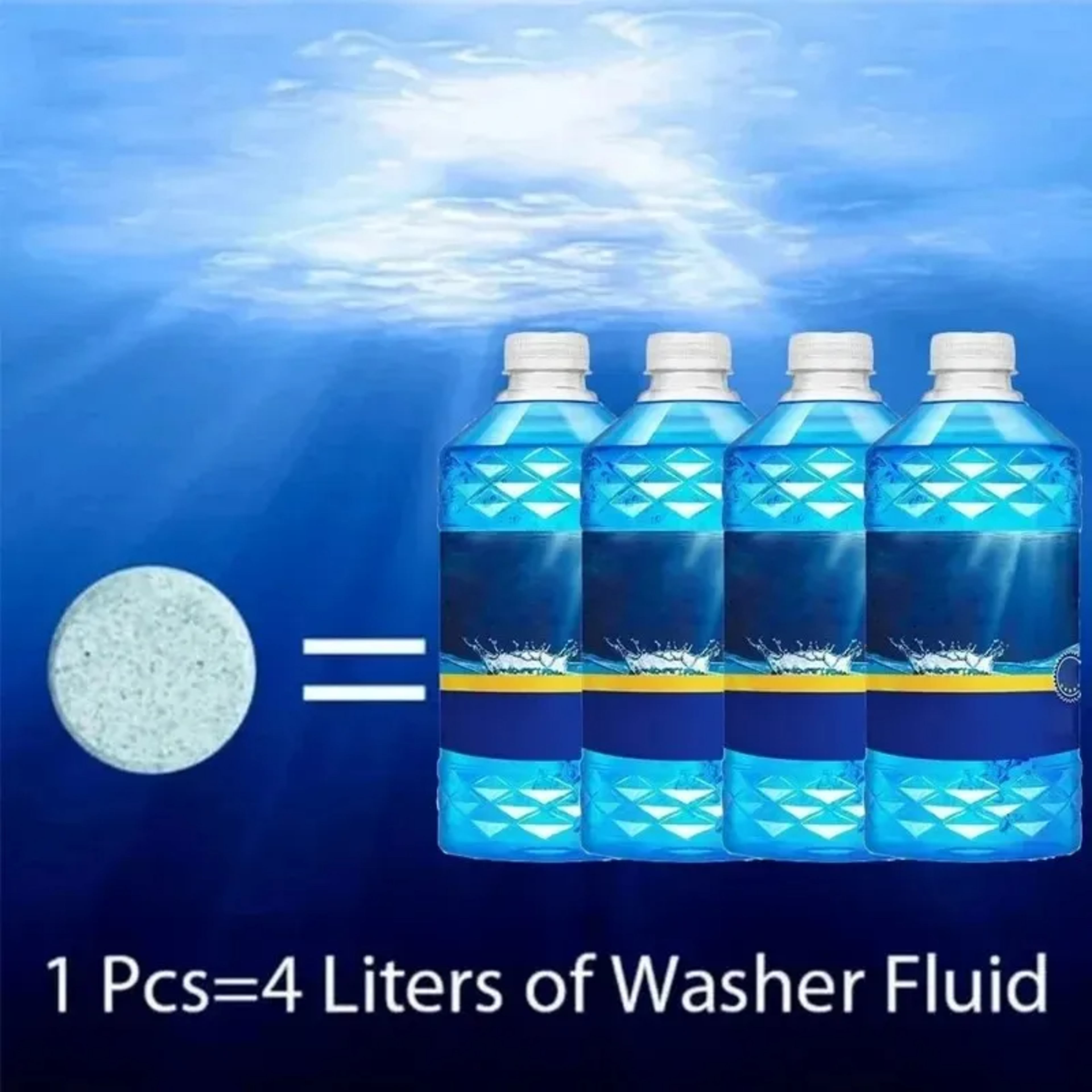 auto wiper glass solid cleaner effervescent tablet, solid cleaner car windscreen detergent, concentrated cleaning tablet