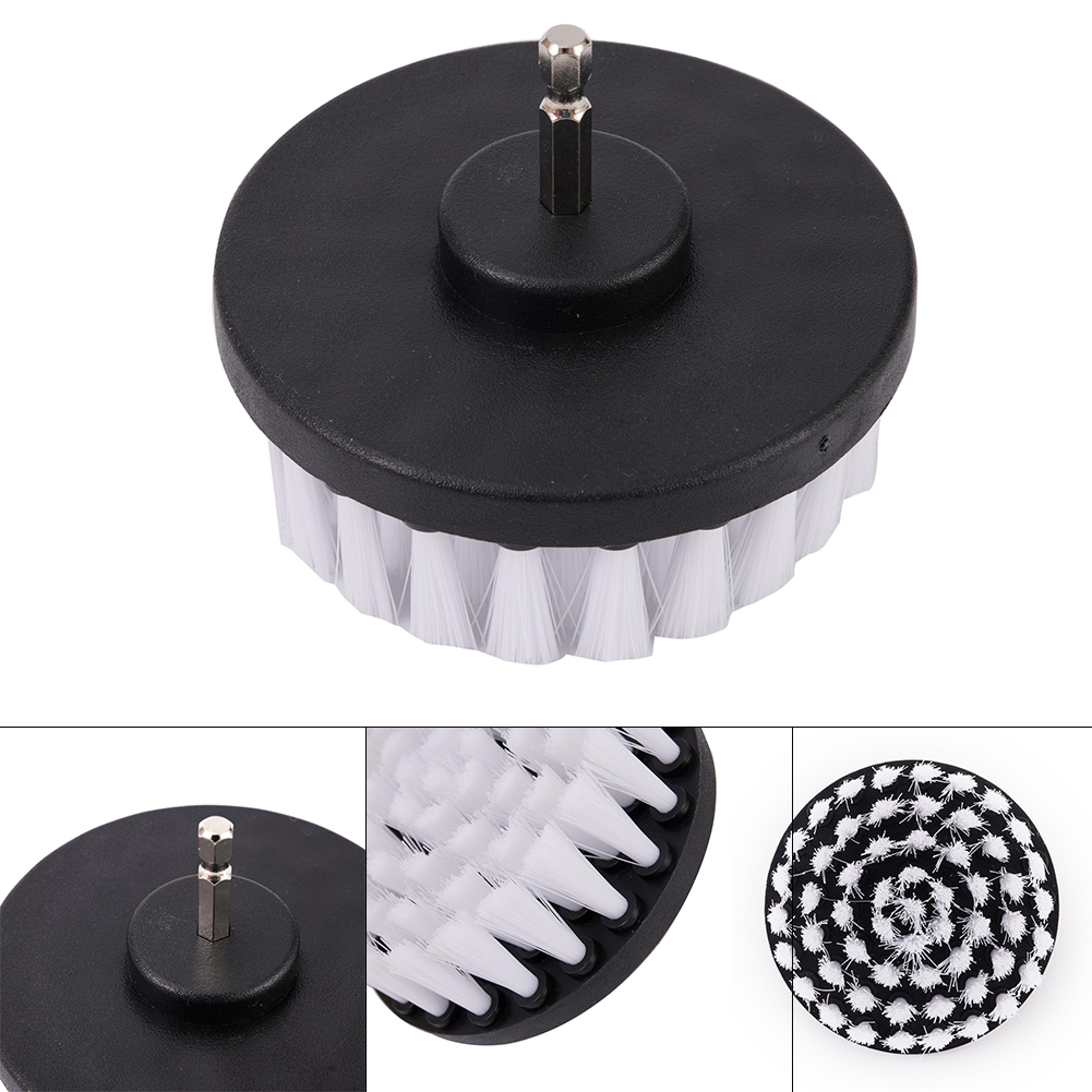 soft drill brush for auto care, carpet, leather, bathroom, kitchen cleaning tools, drill kit