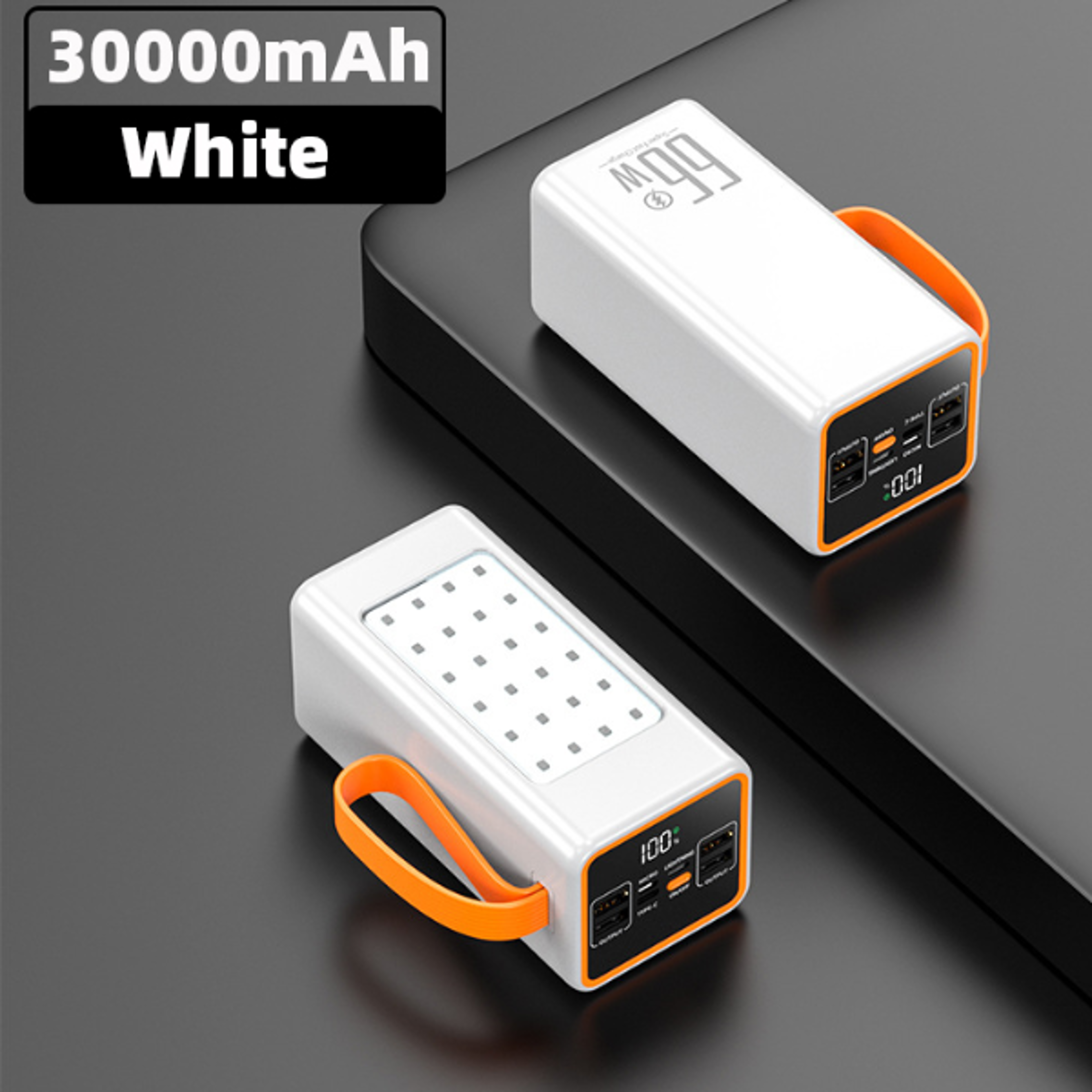 power bank, portable usb c fast charging external battery for iphone, xiaomi, samsung