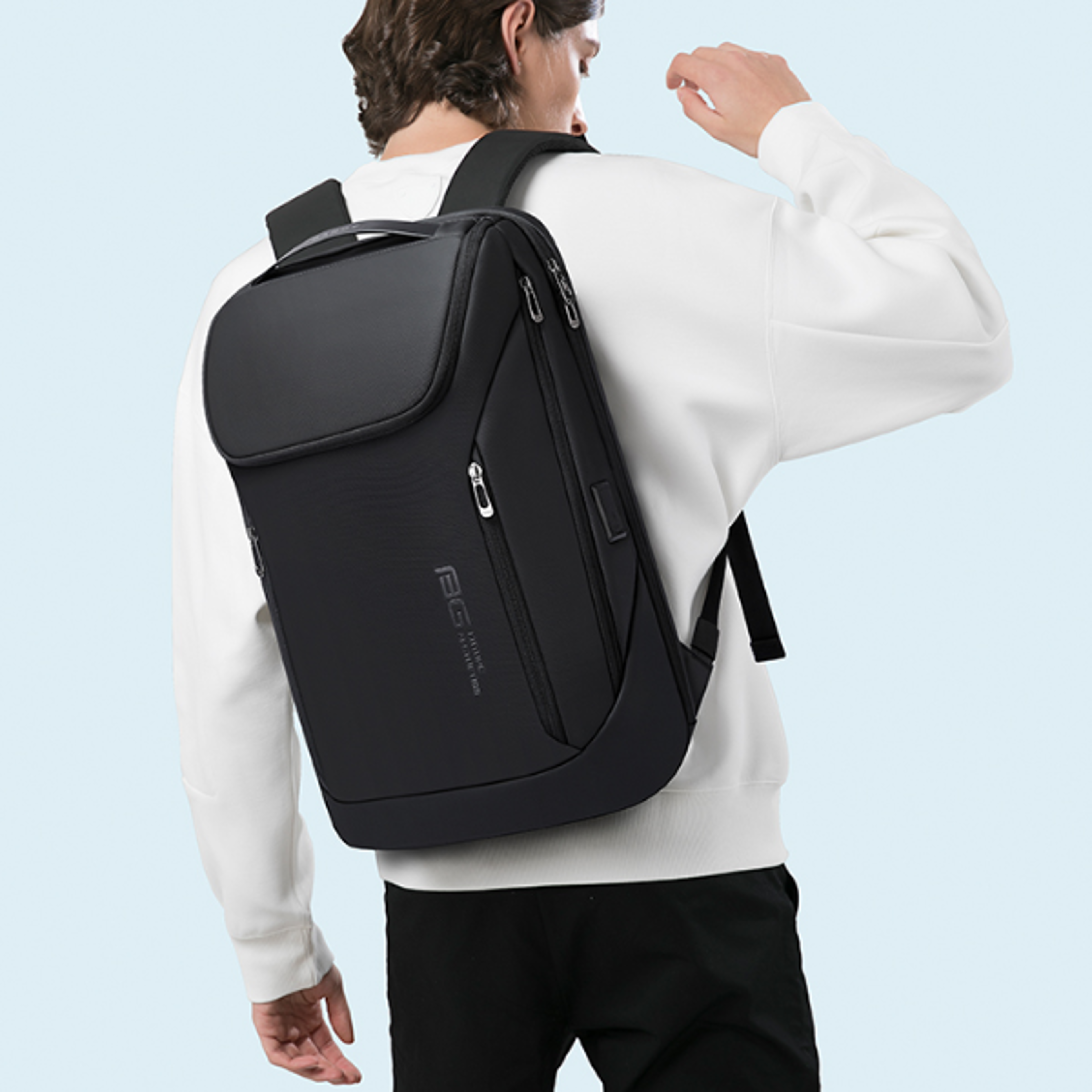 waterproof laptop backpack with usb charging,business, travel, school, hiking backpack for men