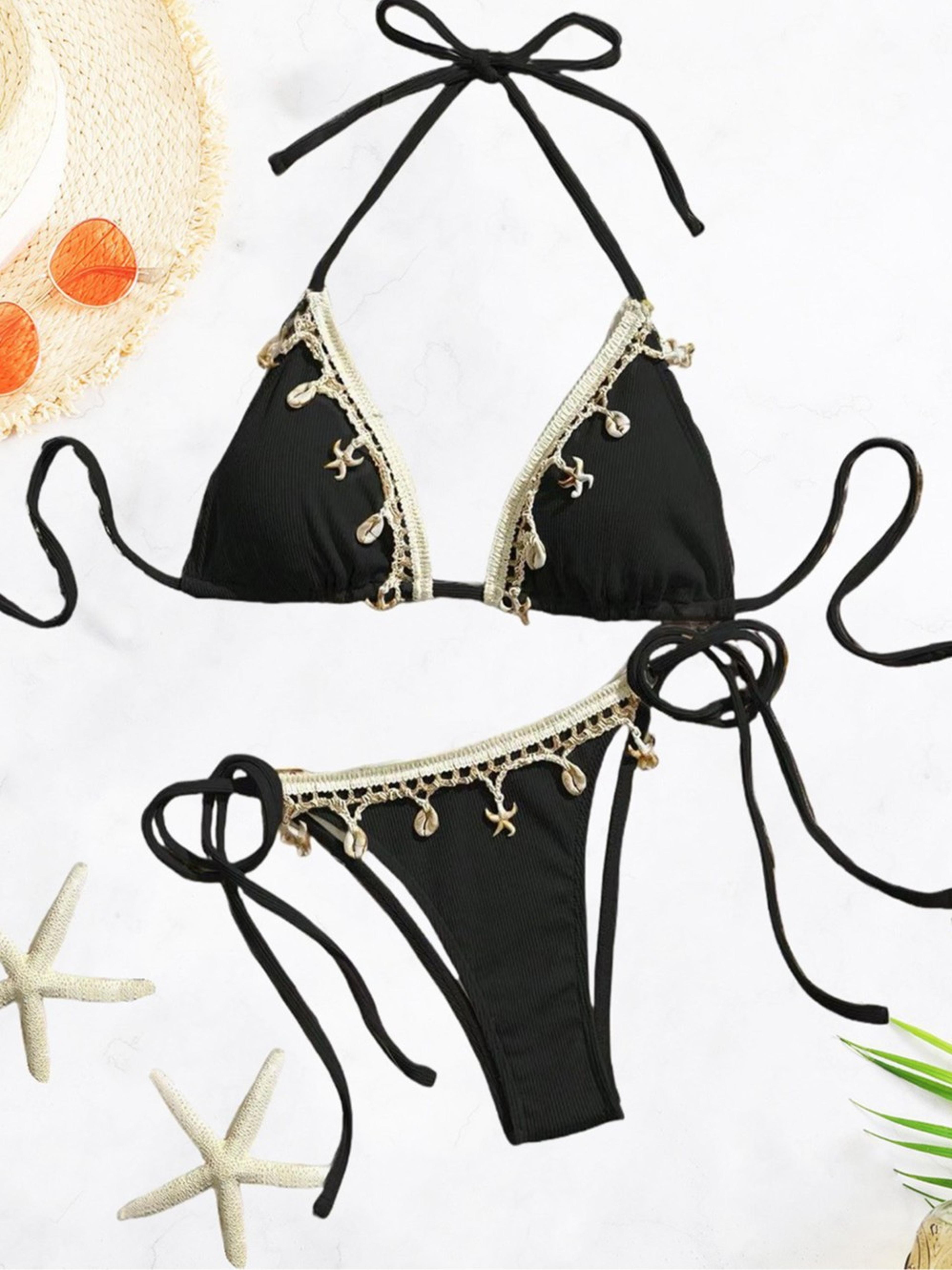 peachtan thong bikini women push up swimwear, summer women beachwear, bikini bathing suit for women