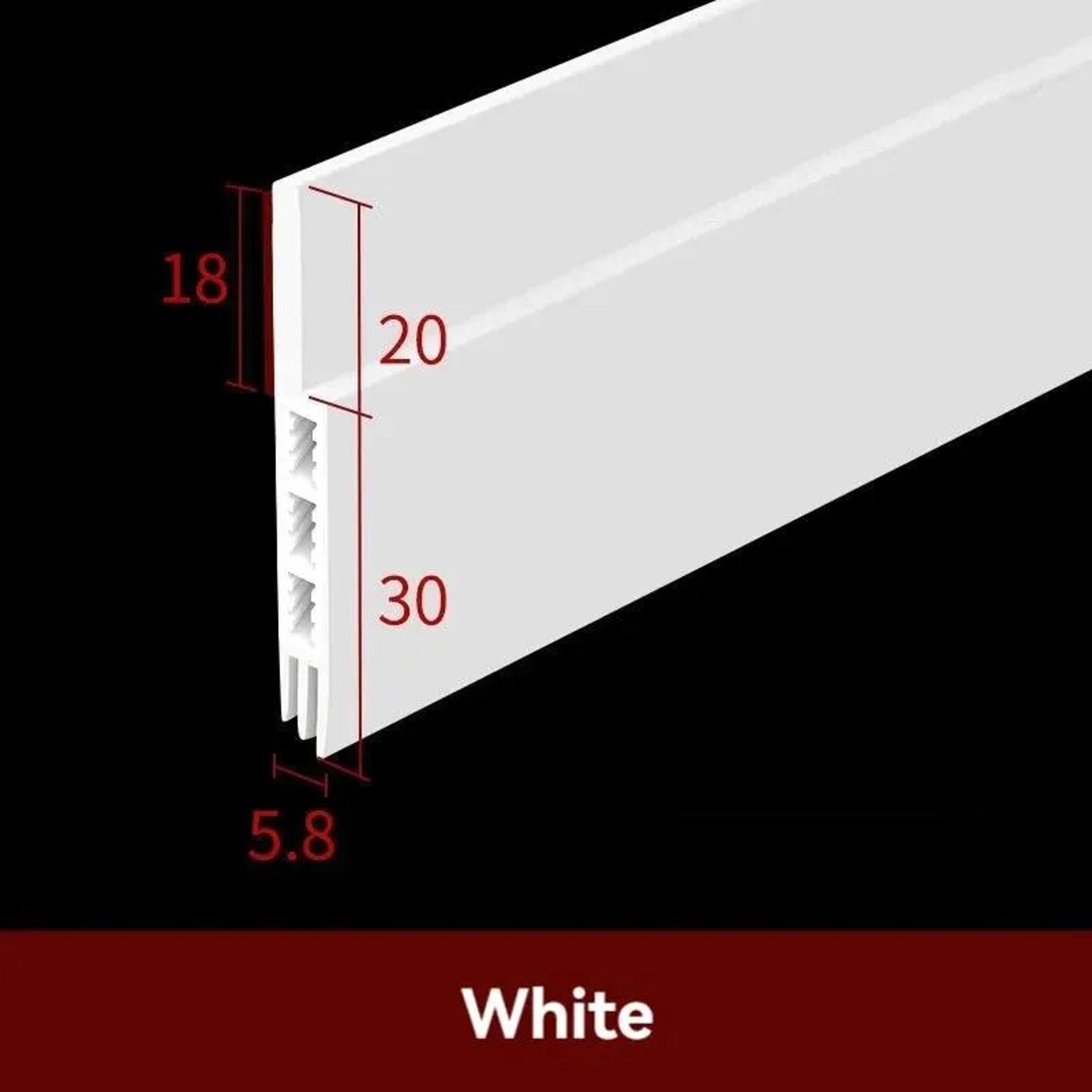 SelfAdhesive Door Bottom Sealing Strip Soundproof Windproof Porous Seal For Doors  Windows 2