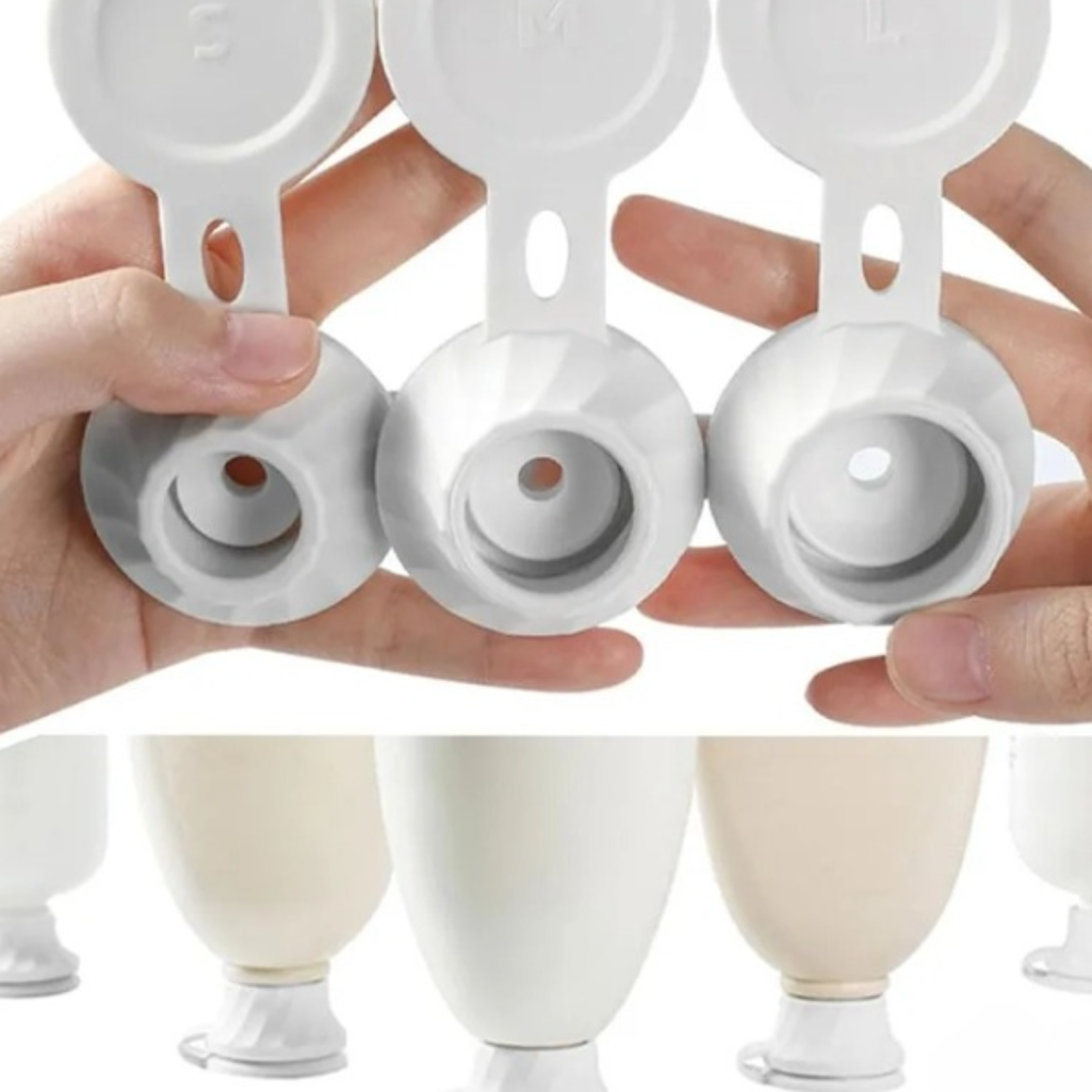 inverted bottle lids with transfer adapter connector, bottle pouring caps