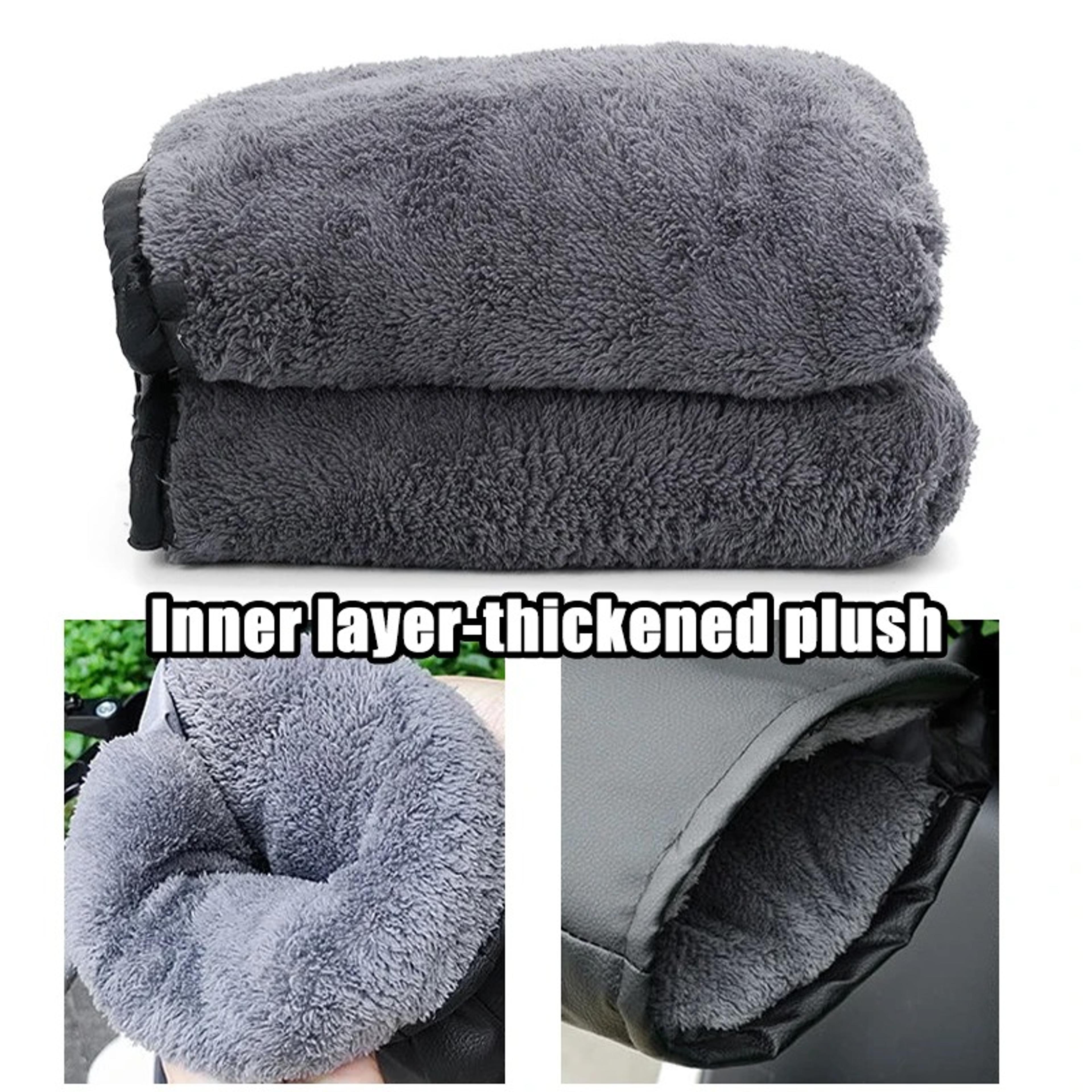 Waterproof Winter Handlebar Gloves Motorcycle Bike Hand Muffs For Cold Weather Warmers 4