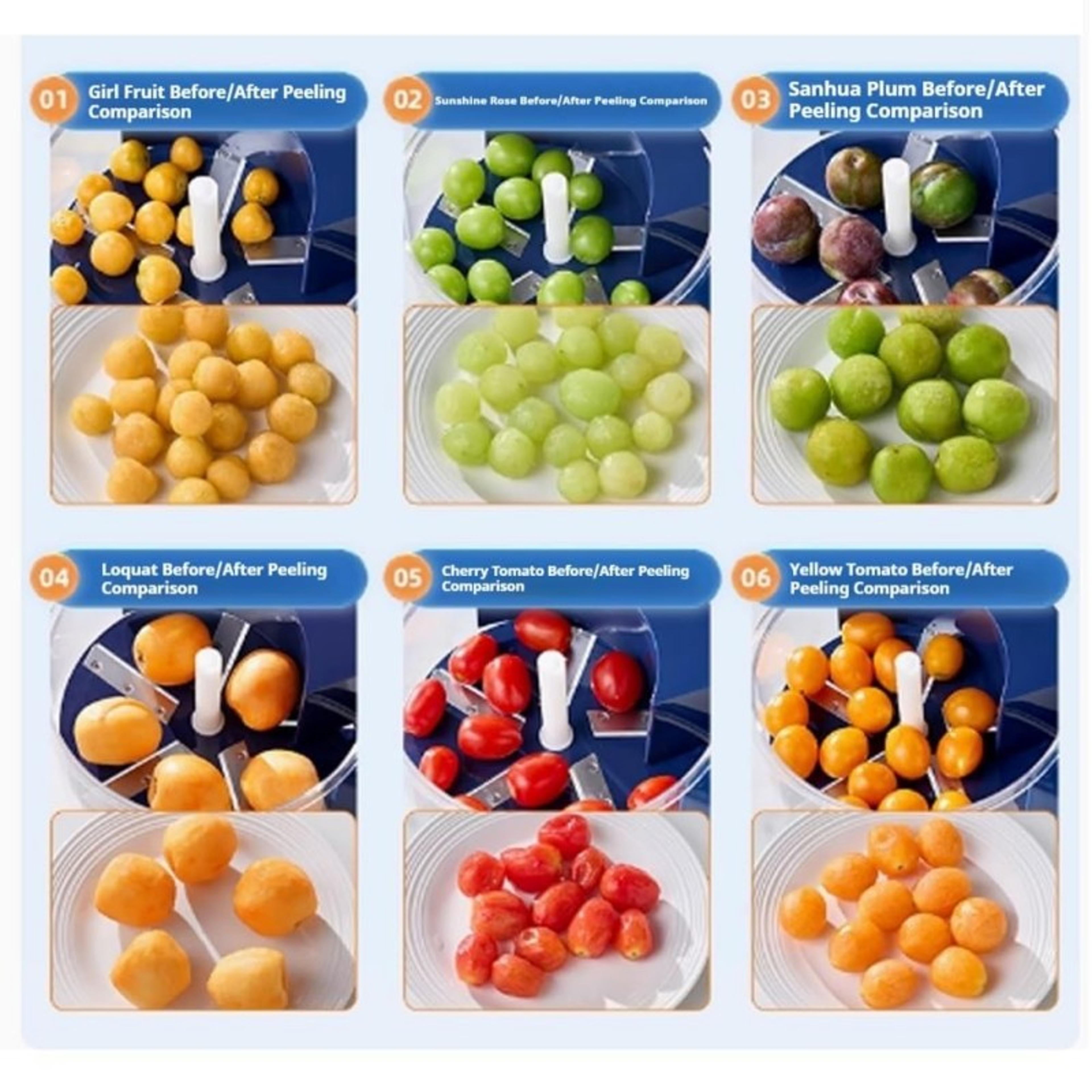 Electric Fruit And Vegetable Peeler Rechargeable Peeler For Fruit Tools 4