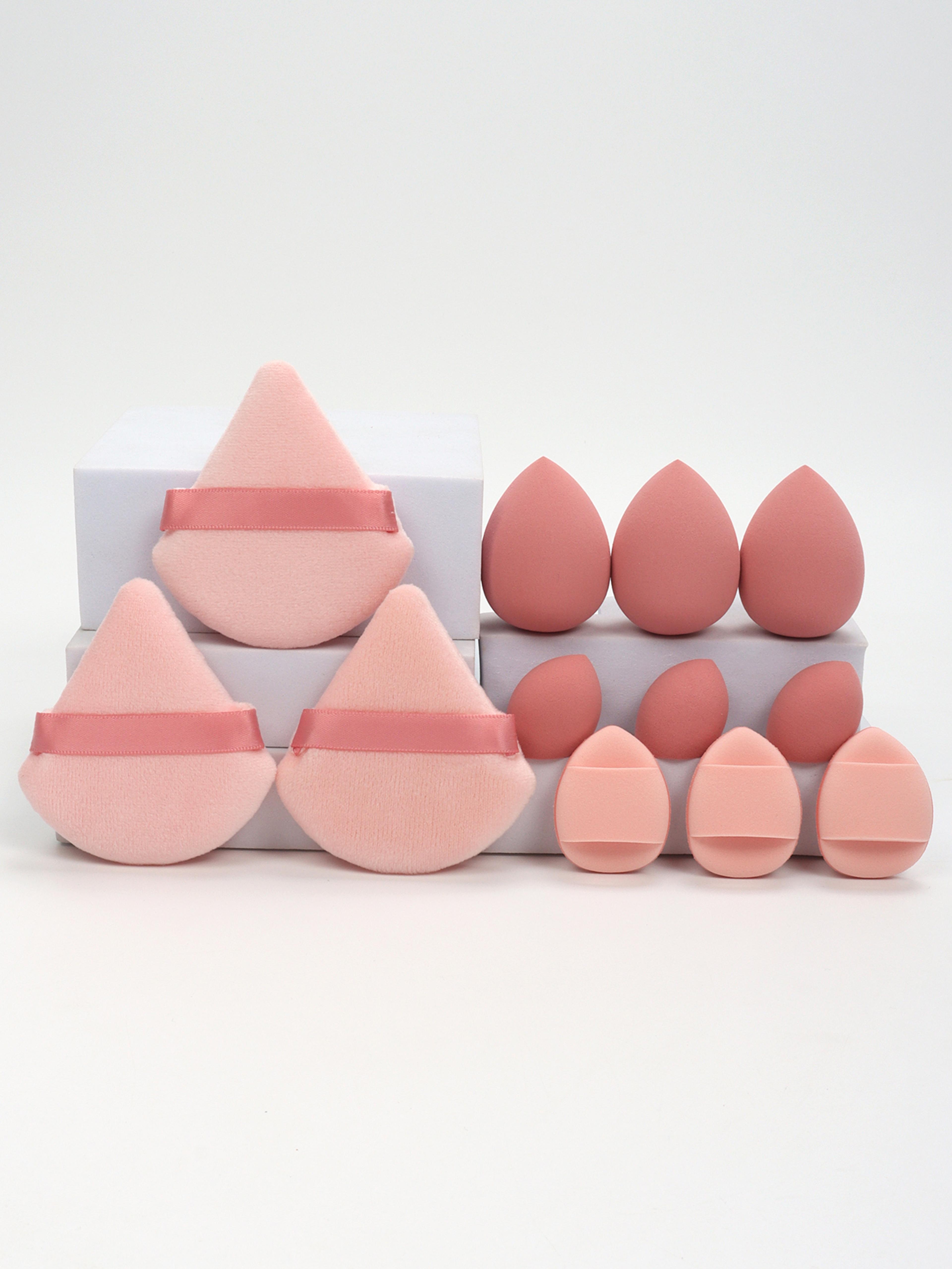 Makeup Sponge Set For AllPurpose Use Including Loose Powder Puffs Mini Air Cushion Puffs Beauty Egg 5