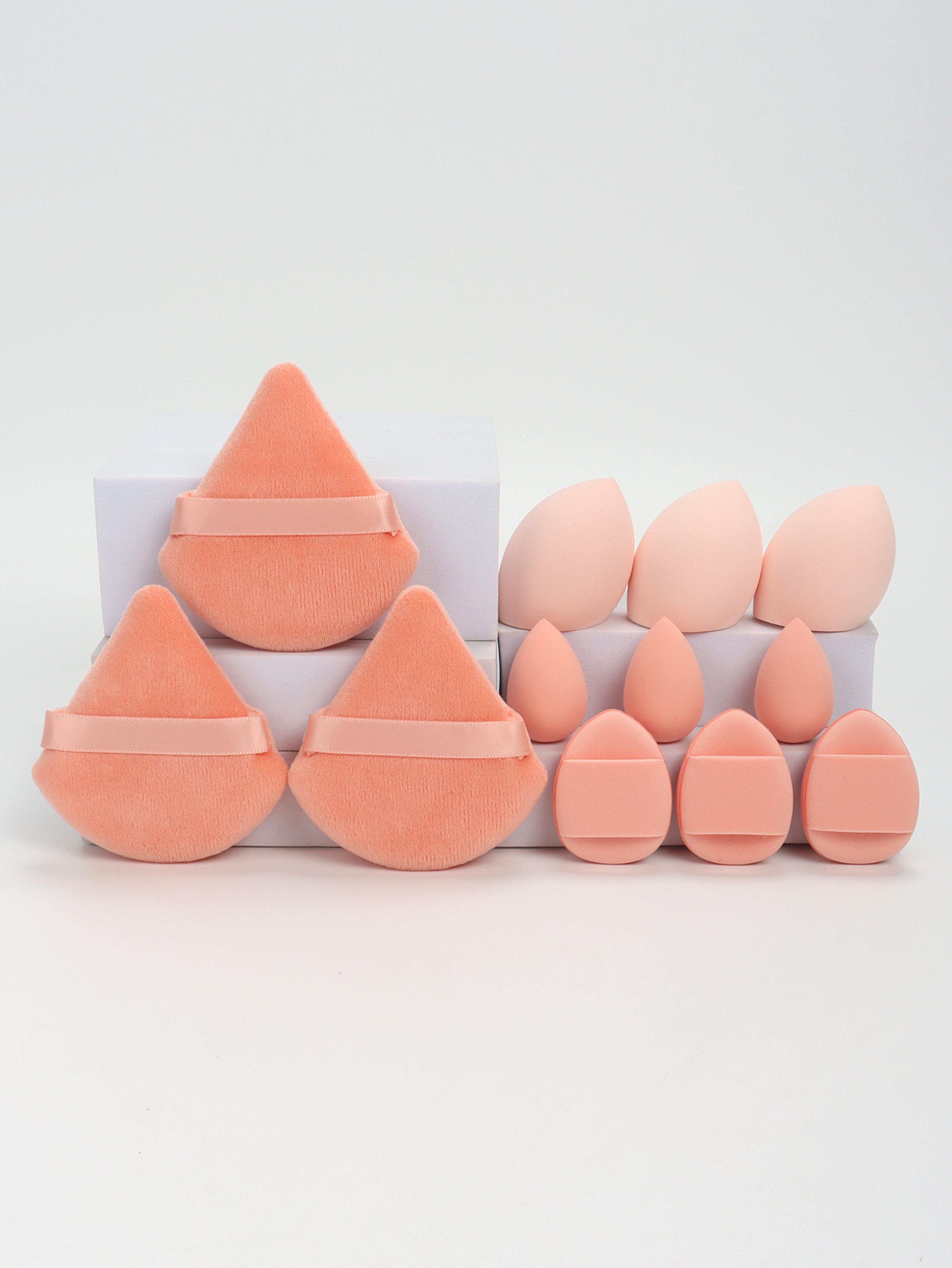 Makeup Sponge Set For AllPurpose Use Including Loose Powder Puffs Mini Air Cushion Puffs Beauty Egg 6