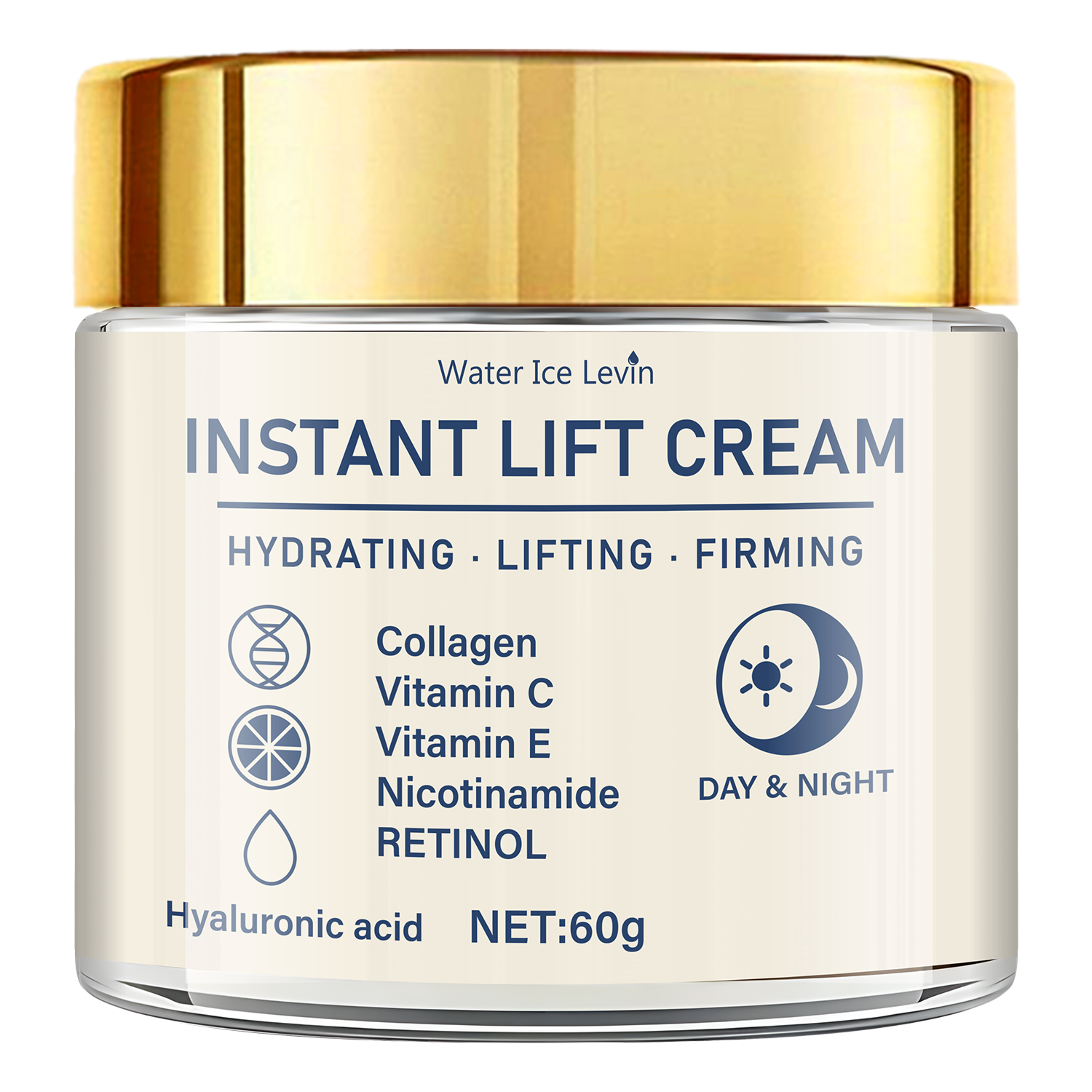 Hyaluronic Acid Facial Firming Lifting Cream Retinol For Moisturizing Skin Suitable For Any Skin Fi 4