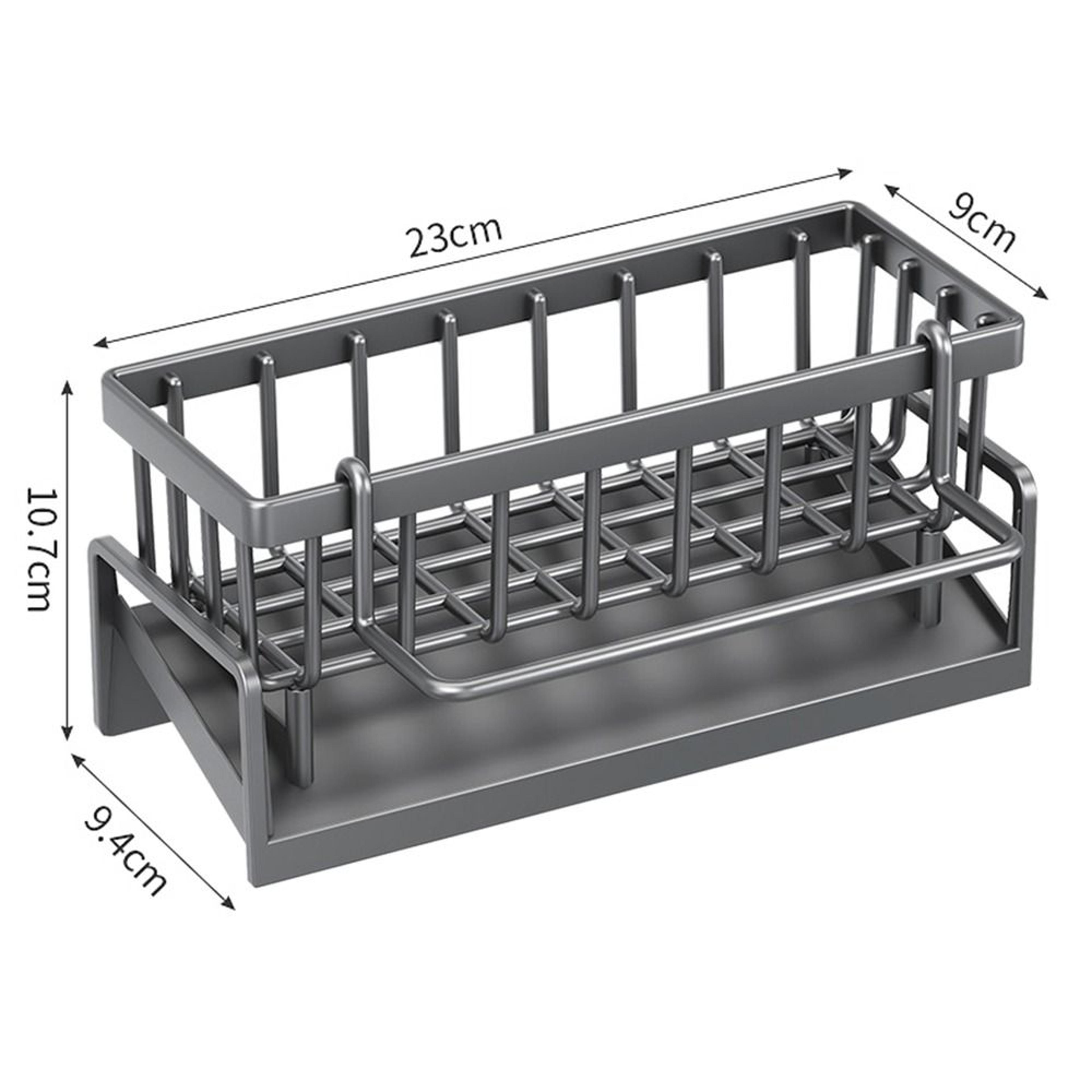 Selfdraining Kitchen Storage Rack Sink Shelf Sponge Holder Organizer Hanging Soap Basket Bathroom C 4